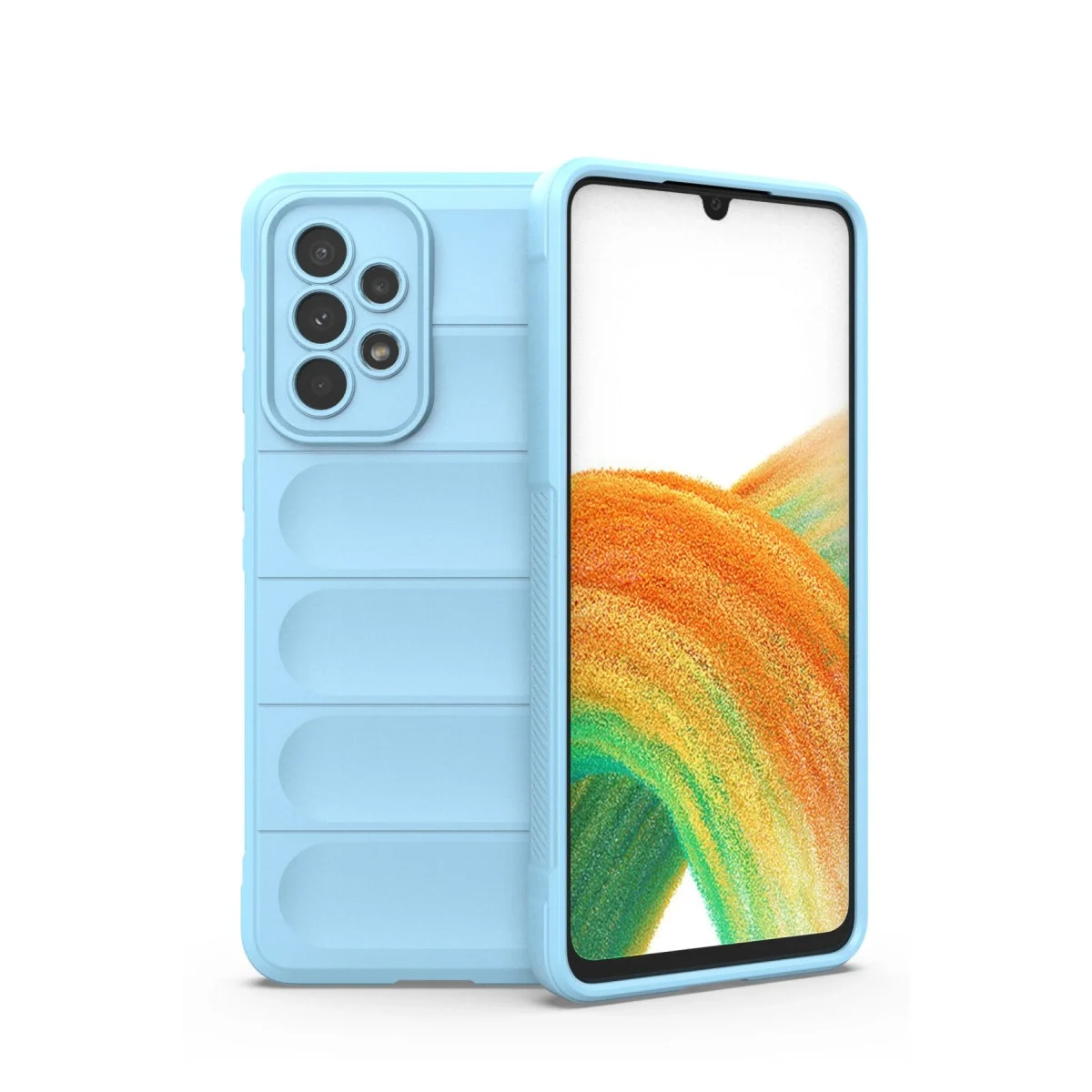 Samsung Galaxy A33 5g Kılıf Optimum Silikon - Sky Blue Samsung Galaxy A33 5g Kılıf Optimum Silikon - Sky Blue