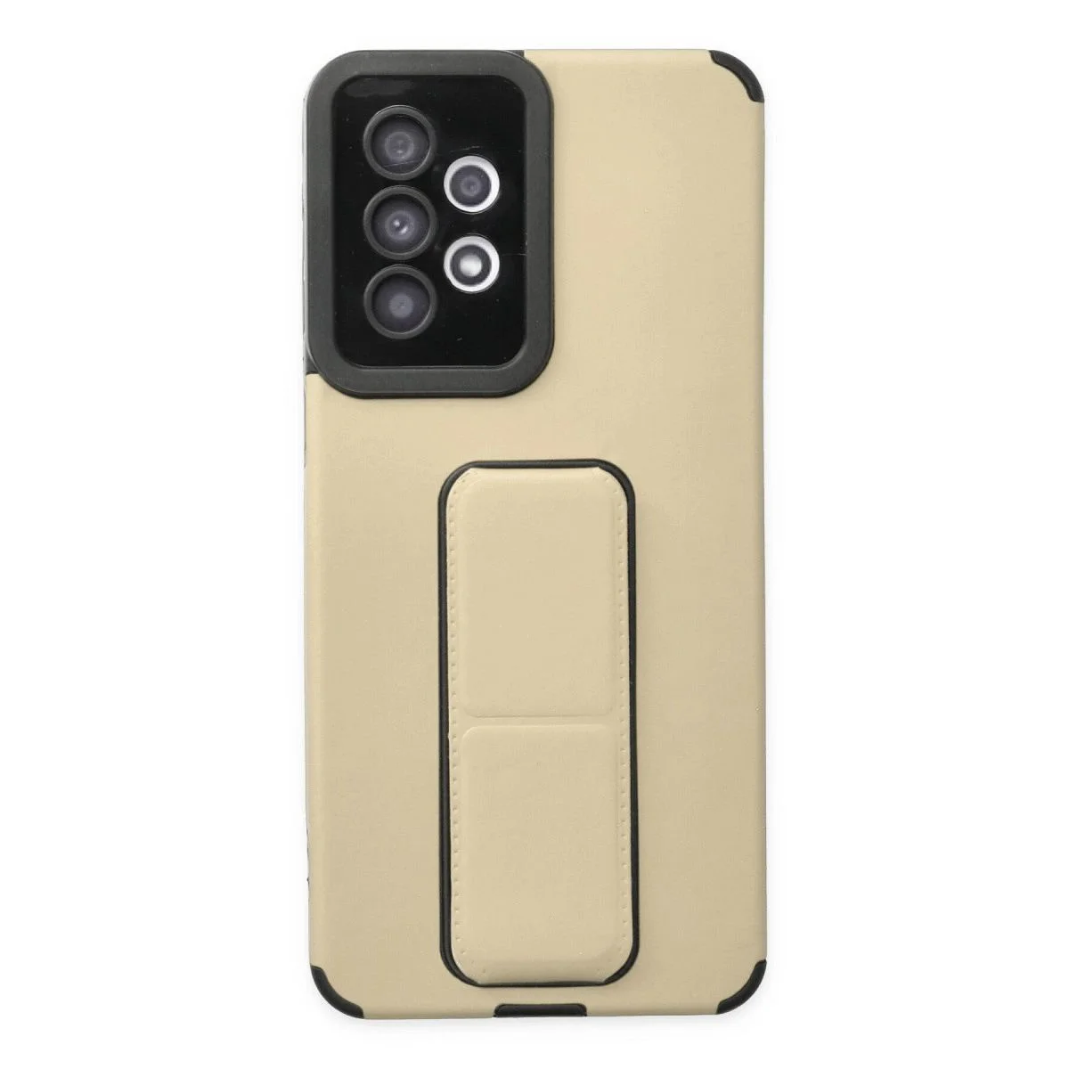 Samsung Galaxy A33 5G ile Uyumlu Mega Standlı Silikon Kılıf - Gold Fiyatı, Yorumları ve Özellikleri