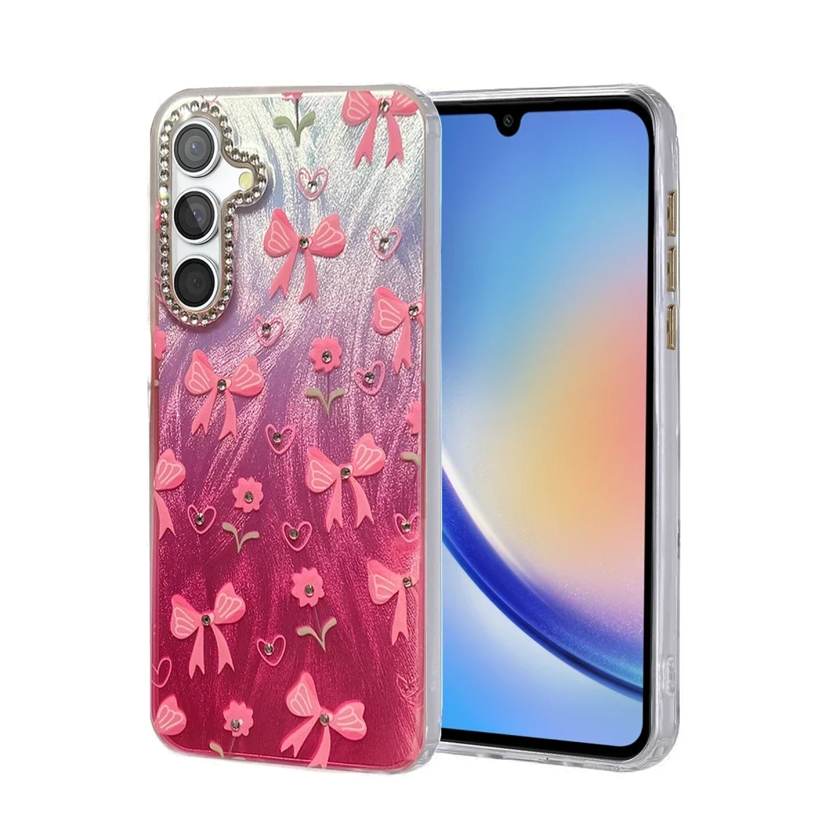 Samsung Galaxy A34 5G Kılıf Blade Aynalı Desenli Kapak - Desen 3 Samsung Galaxy A34 5G Kılıf Blade Aynalı Desenli Kapak - Desen 3