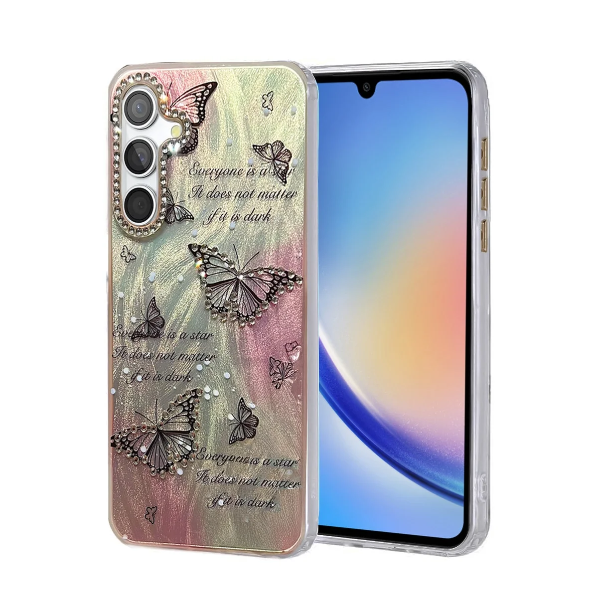 Samsung Galaxy A34 5g Kılıf Blade Aynalı Desenli Kapak - Desen 6 Samsung Galaxy A34 5g Kılıf Blade Aynalı Desenli Kapak - Desen 6