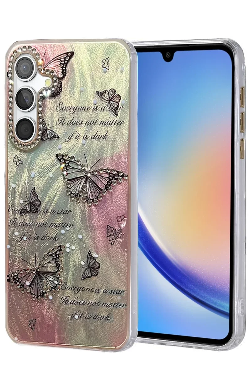 Samsung Galaxy A34 5G Kılıf Blade Aynalı Desenli Kapak - Desen 6 Fiyatı, Yorumları ve Özellikleri