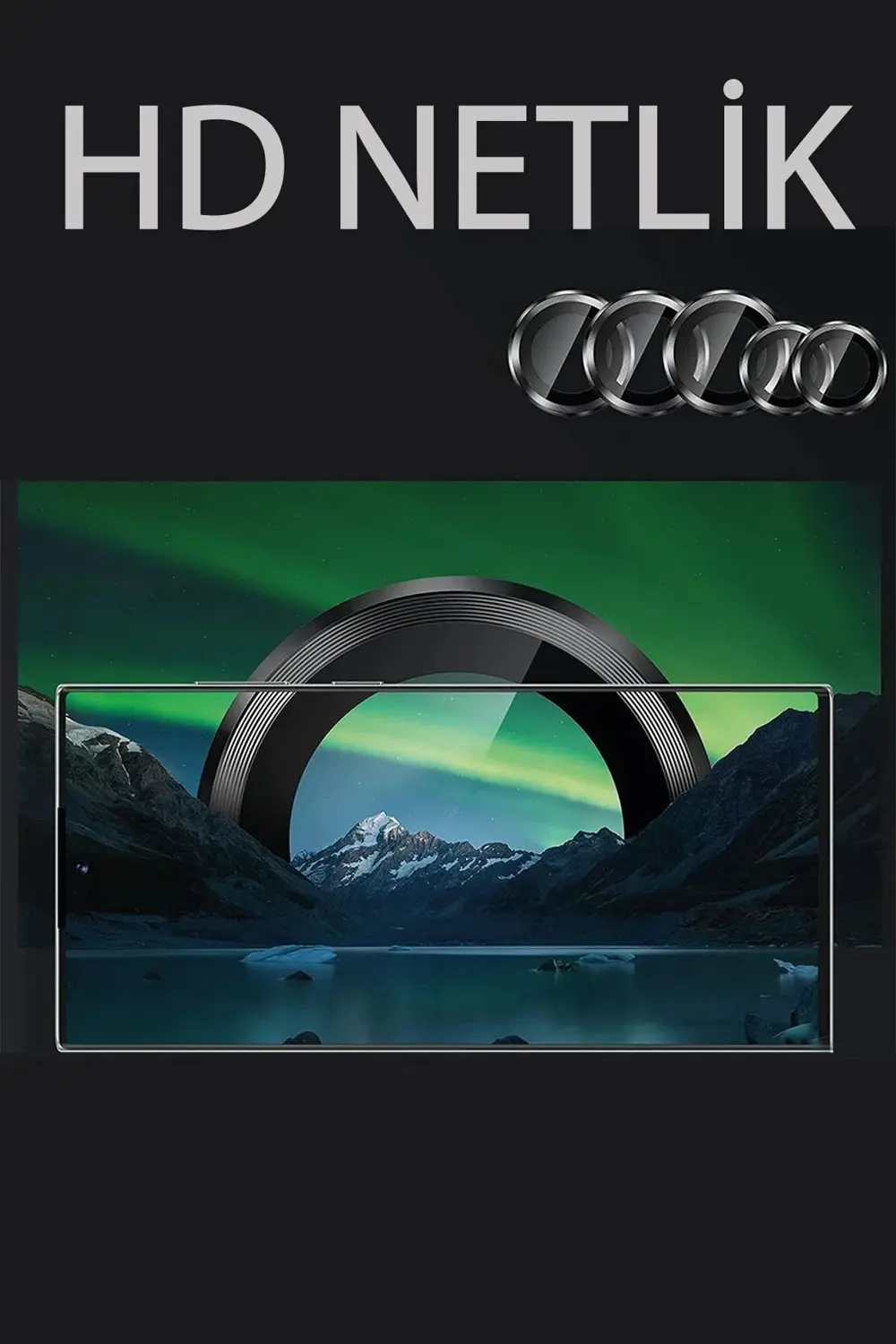 Samsung Galaxy A34 5G Valdez Metal Kamera Lens - Siyah - 13700-91