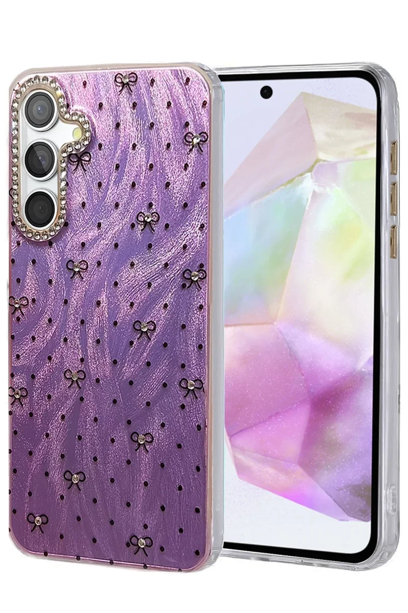 Samsung Galaxy A35 5G Kılıf Blade Aynalı Desenli Kapak - Desen 2 Samsung Galaxy A35 5G Kılıf Blade Aynalı Desenli Kapak - Desen 2