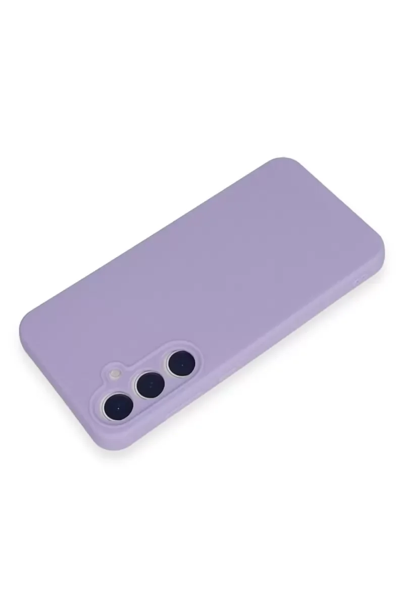 Samsung Galaxy A35 5G Kılıf Nano içi Kadife Silikon - Lila Samsung Galaxy A35 5G Kılıf Nano içi Kadife Silikon - Lila