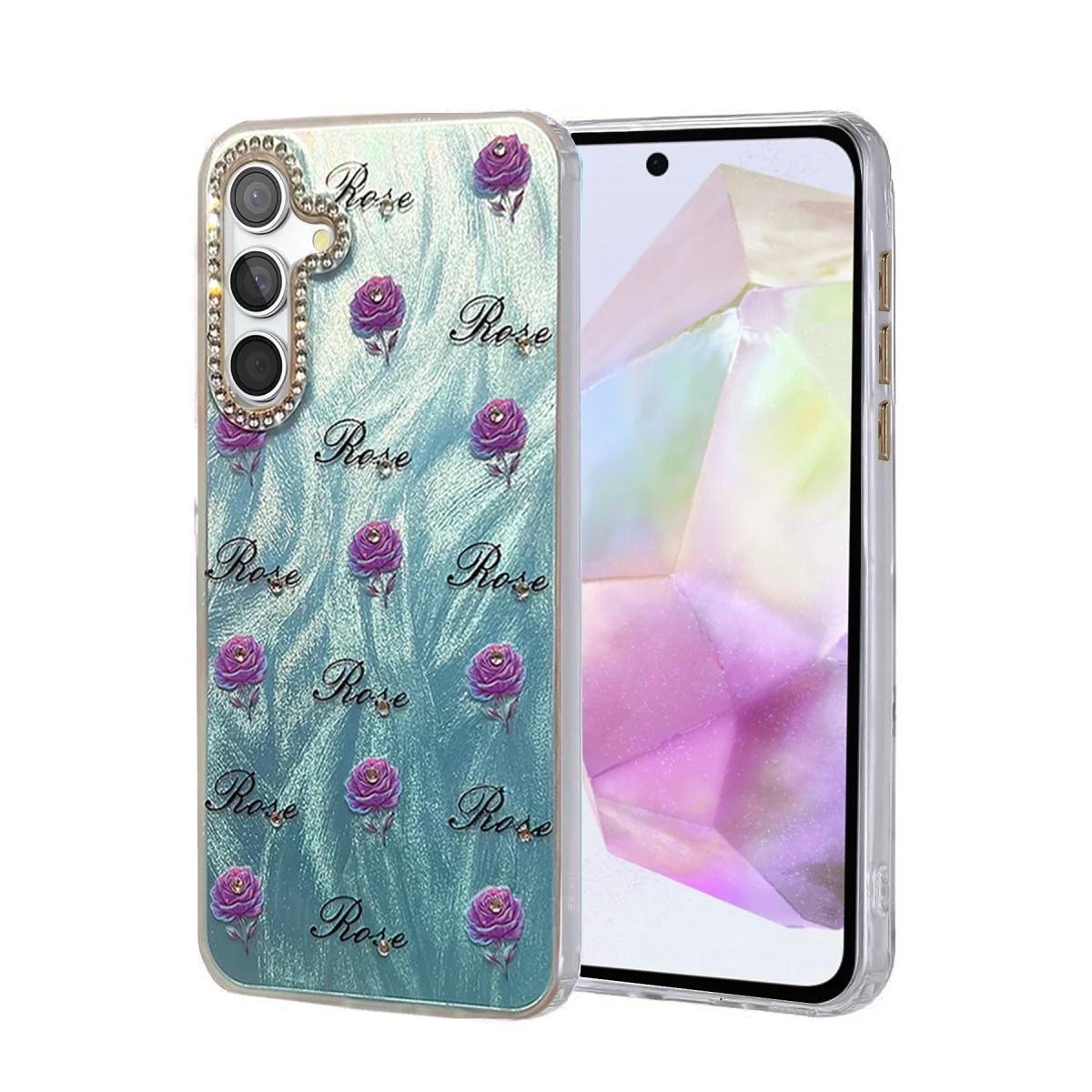 Samsung Galaxy A35 5g Kılıf Blade Aynalı Desenli Kapak - Desen 9 Samsung Galaxy A35 5g Kılıf Blade Aynalı Desenli Kapak - Desen 9