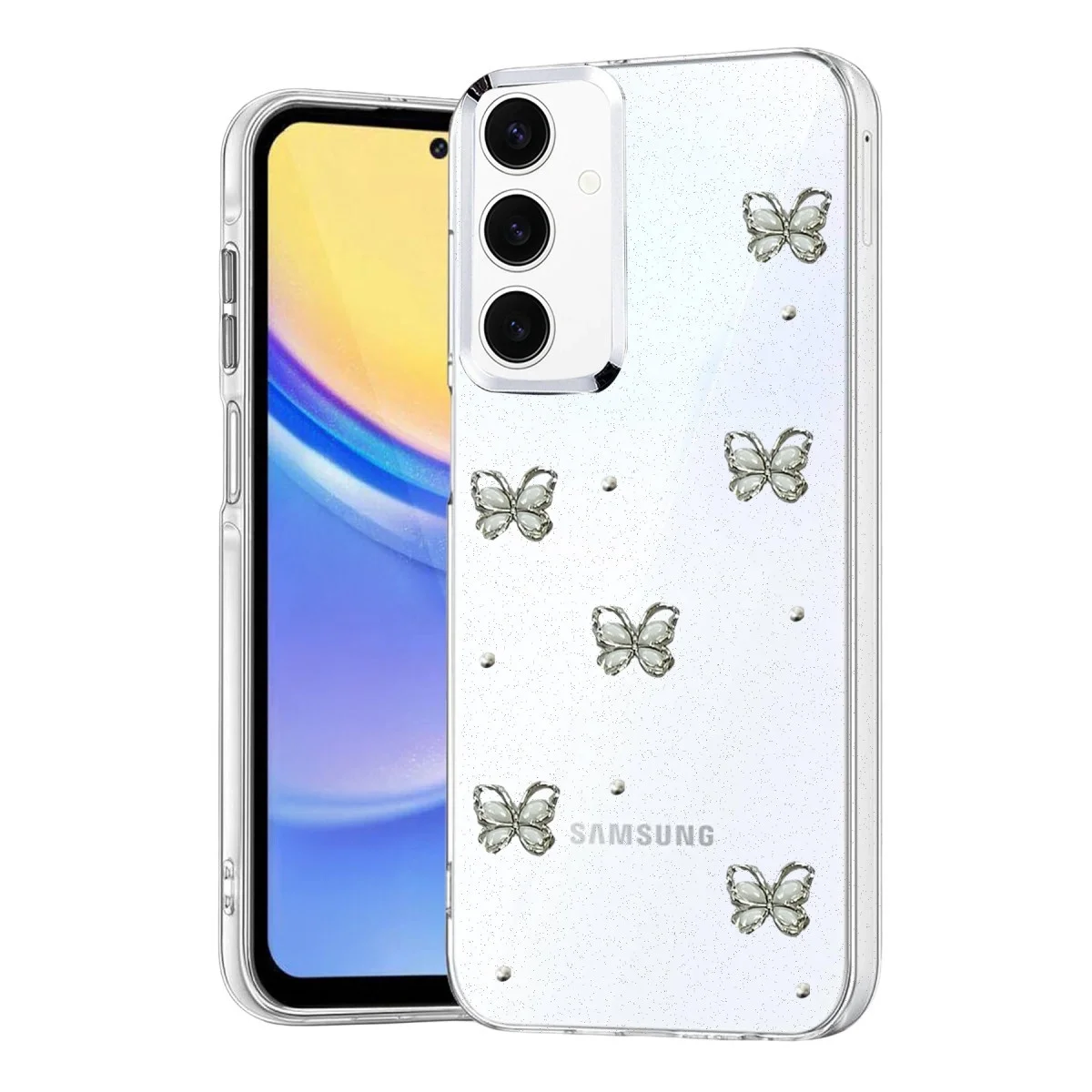 Samsung Galaxy A35 5g Fiyonk Desenli Kapak - Desen 9 Samsung Galaxy A35 5g Fiyonk Desenli Kapak - Desen 9