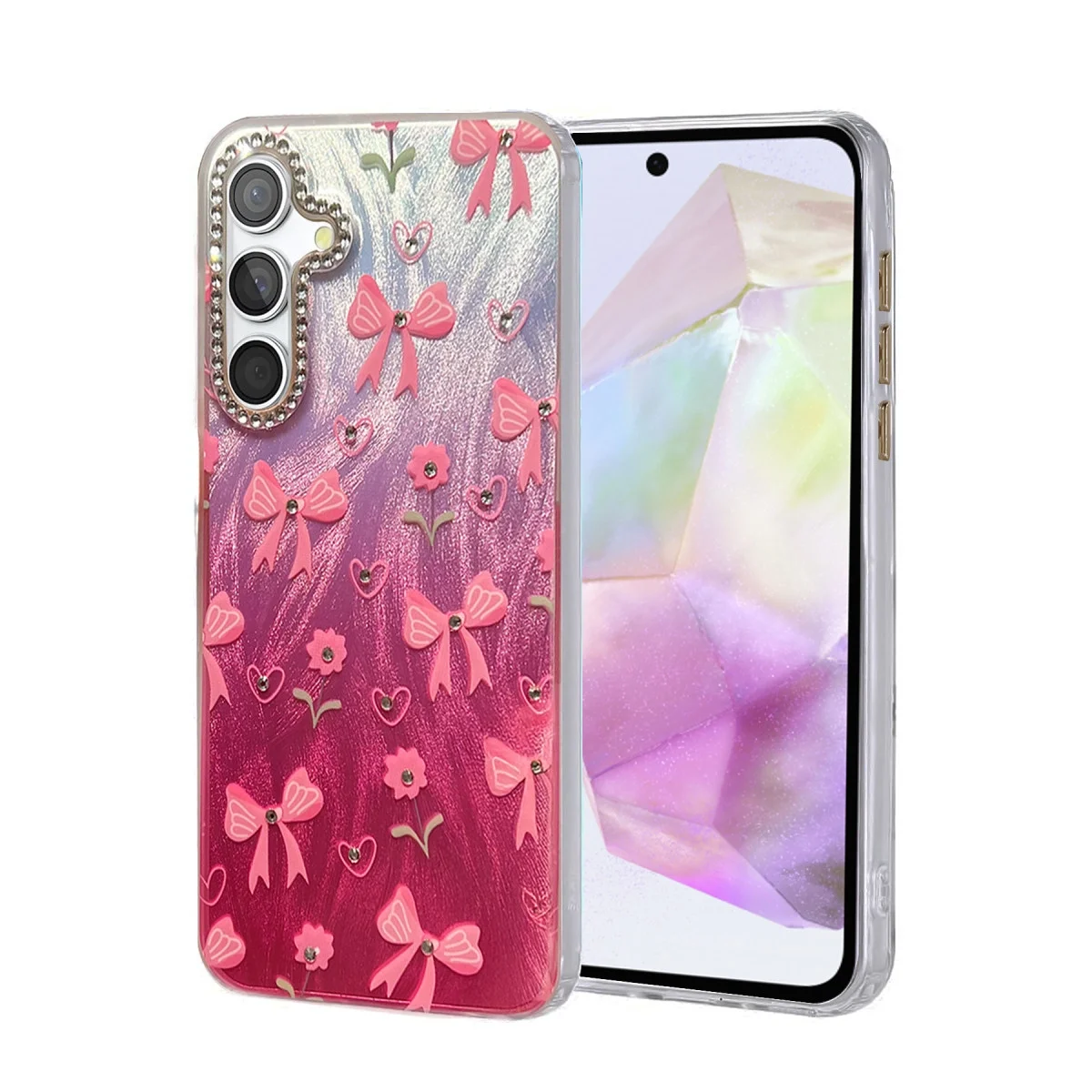Samsung Galaxy A35 5g Kılıf Blade Aynalı Desenli Kapak - Desen 3 Samsung Galaxy A35 5g Kılıf Blade Aynalı Desenli Kapak - Desen 3