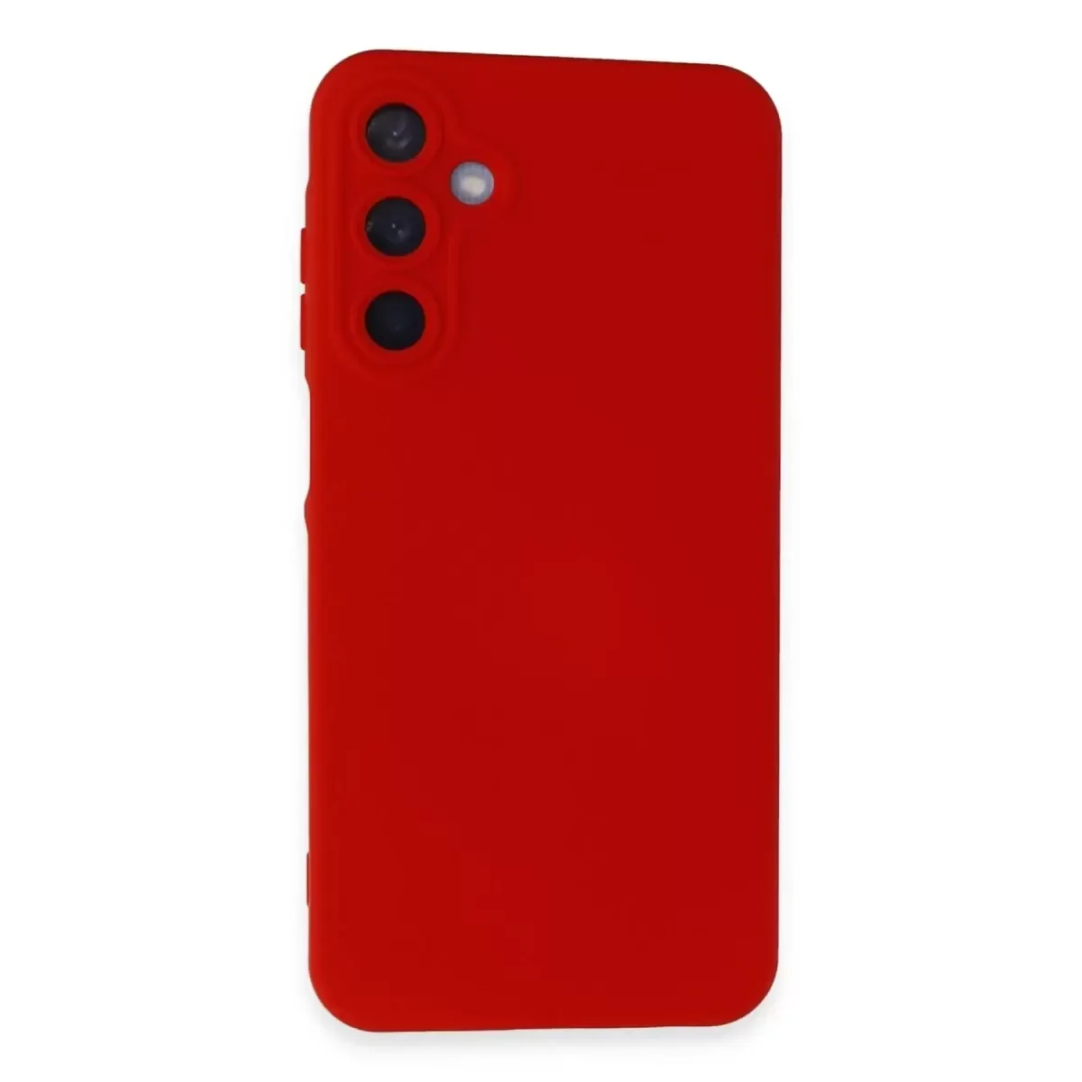 Samsung Galaxy A35 5G Kılıf Nano içi Kadife Silikon - Kırmızı