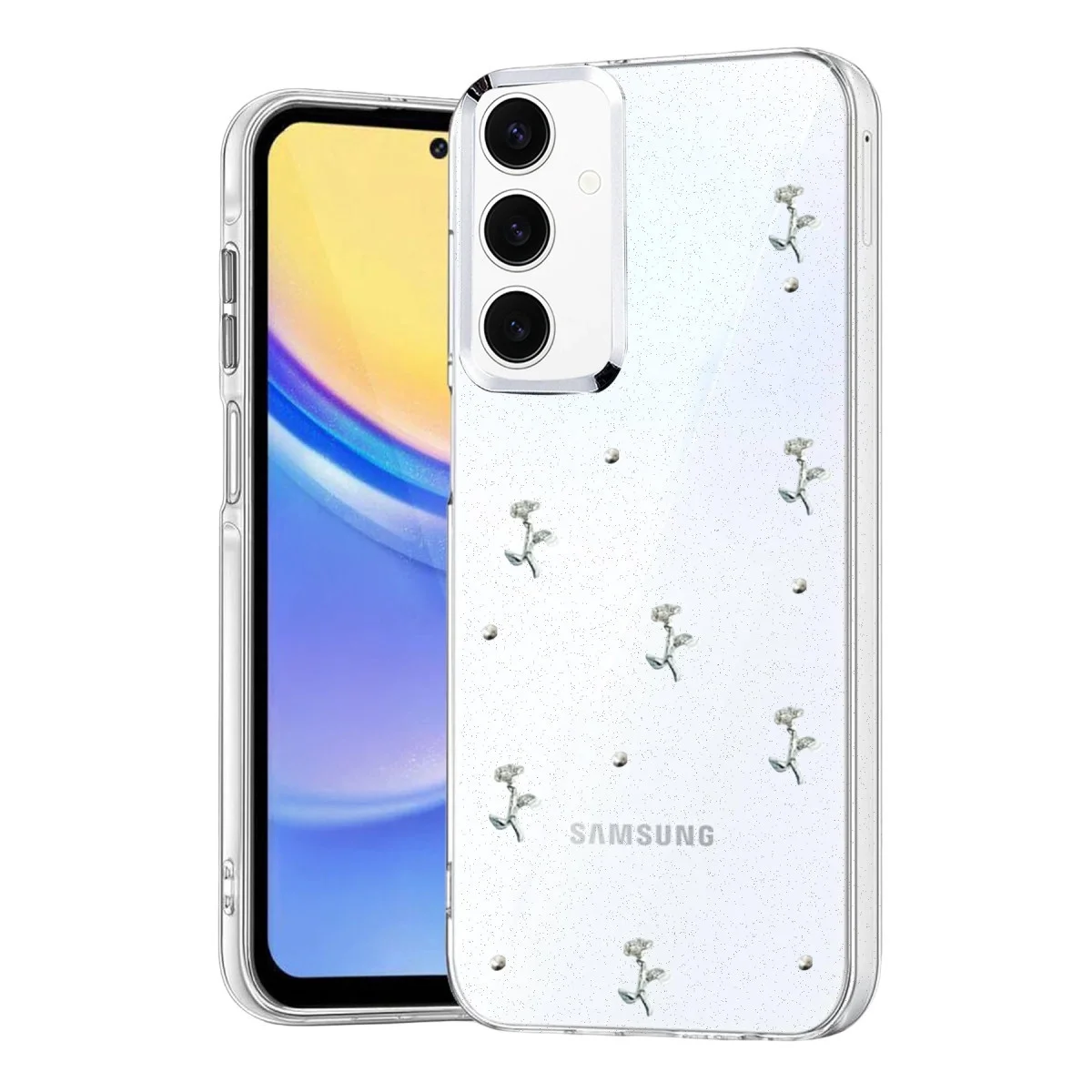 Samsung Galaxy A35 5g Fiyonk Desenli Kapak - Desen 2 Samsung Galaxy A35 5g Fiyonk Desenli Kapak - Desen 2