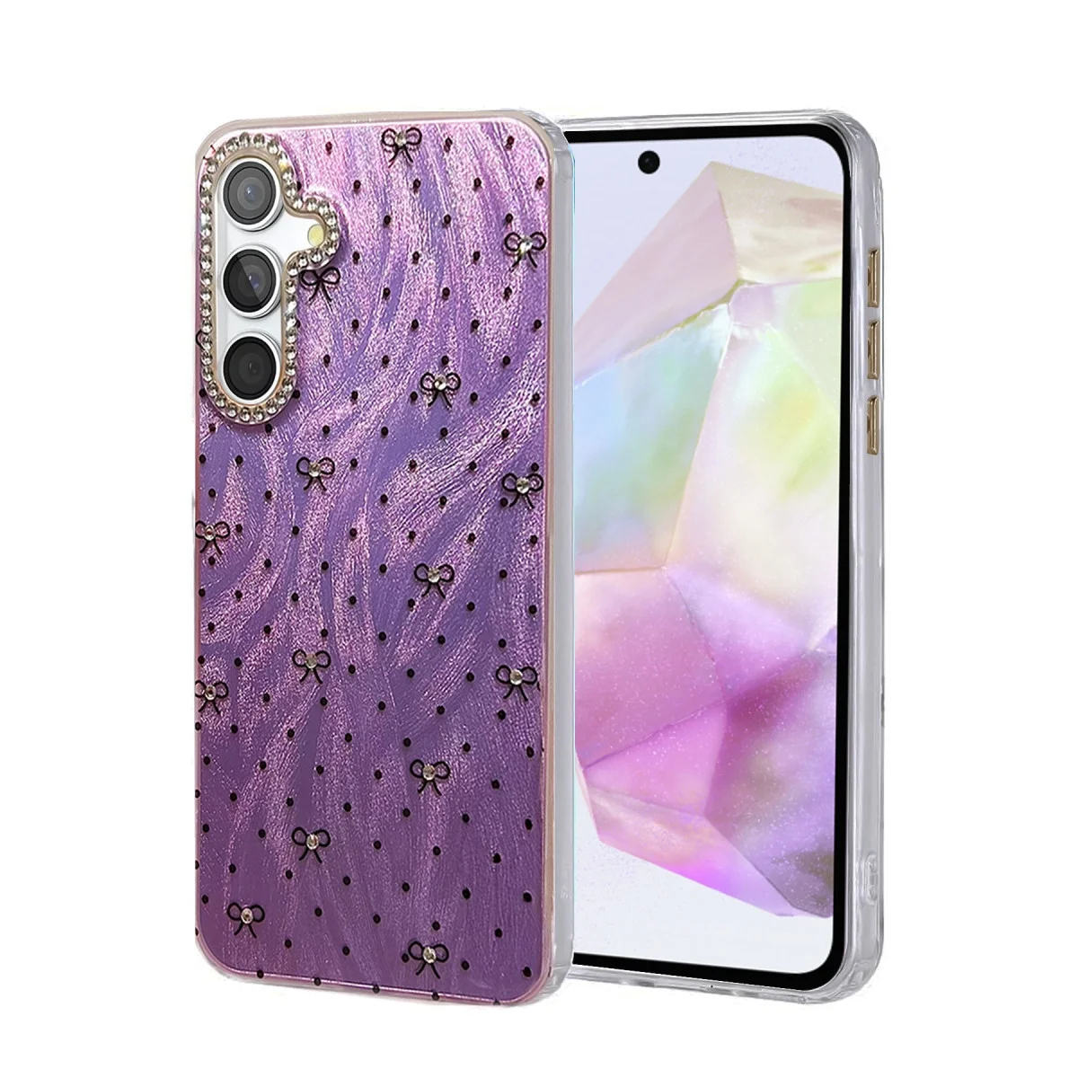 Samsung Galaxy A35 5g Kılıf Blade Aynalı Desenli Kapak - Desen 2 Samsung Galaxy A35 5g Kılıf Blade Aynalı Desenli Kapak - Desen 2