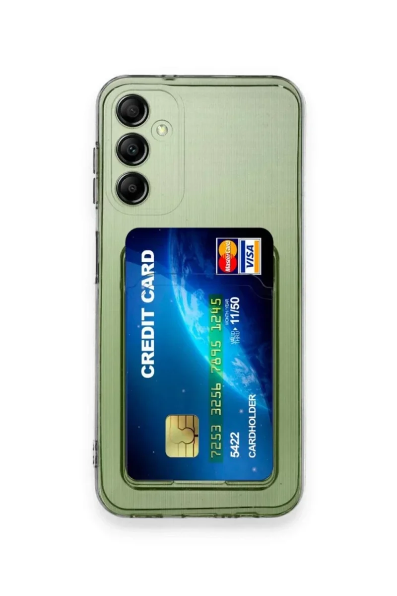 Samsung Galaxy A35 5G Kılıf Kart Şeffaf Silikon - Şeffaf Samsung Galaxy A35 5G Kılıf Kart Şeffaf Silikon - Şeffaf