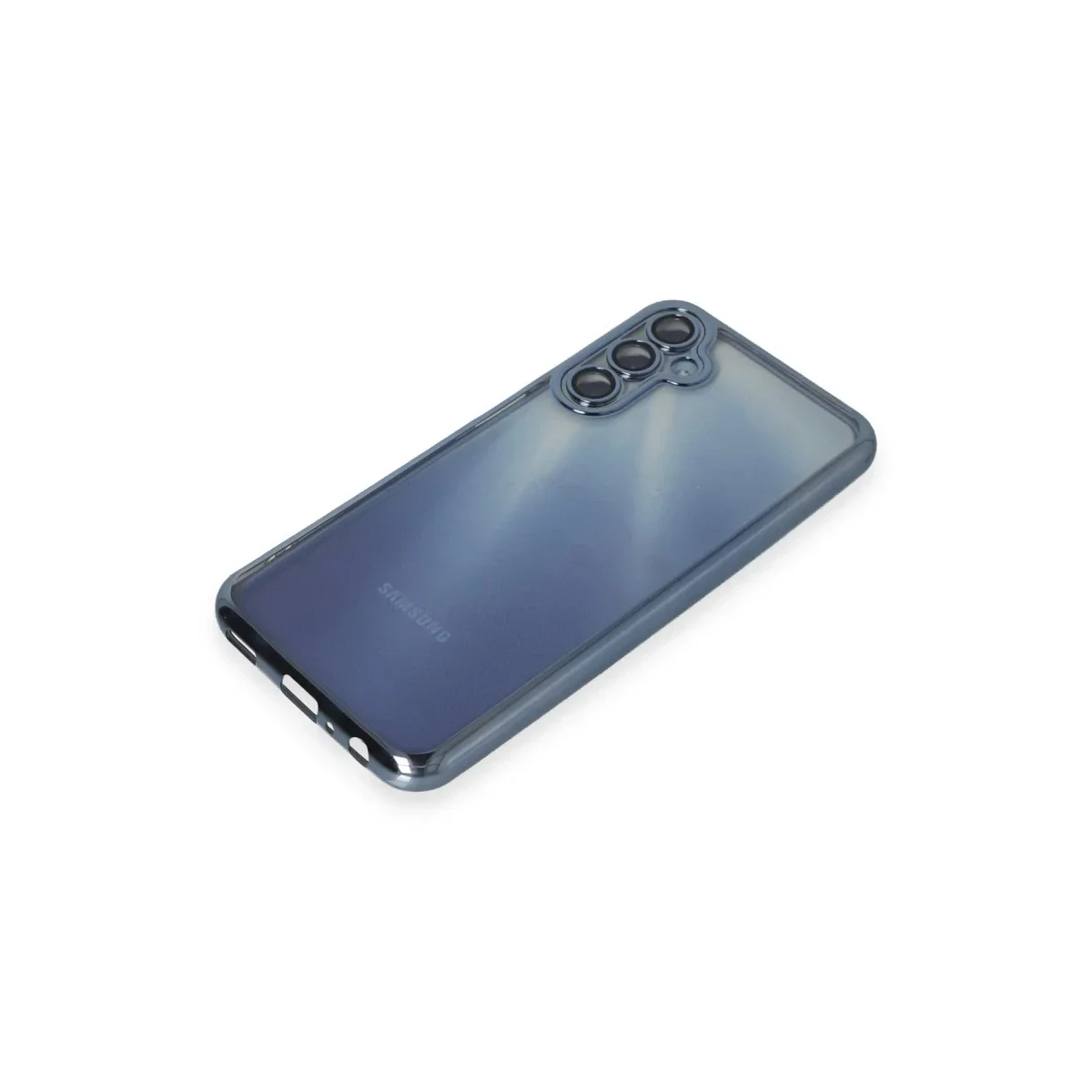 Samsung Galaxy A35 5G Kılıf Razer Lensli Silikon - Açık Mavi - Görsel 4