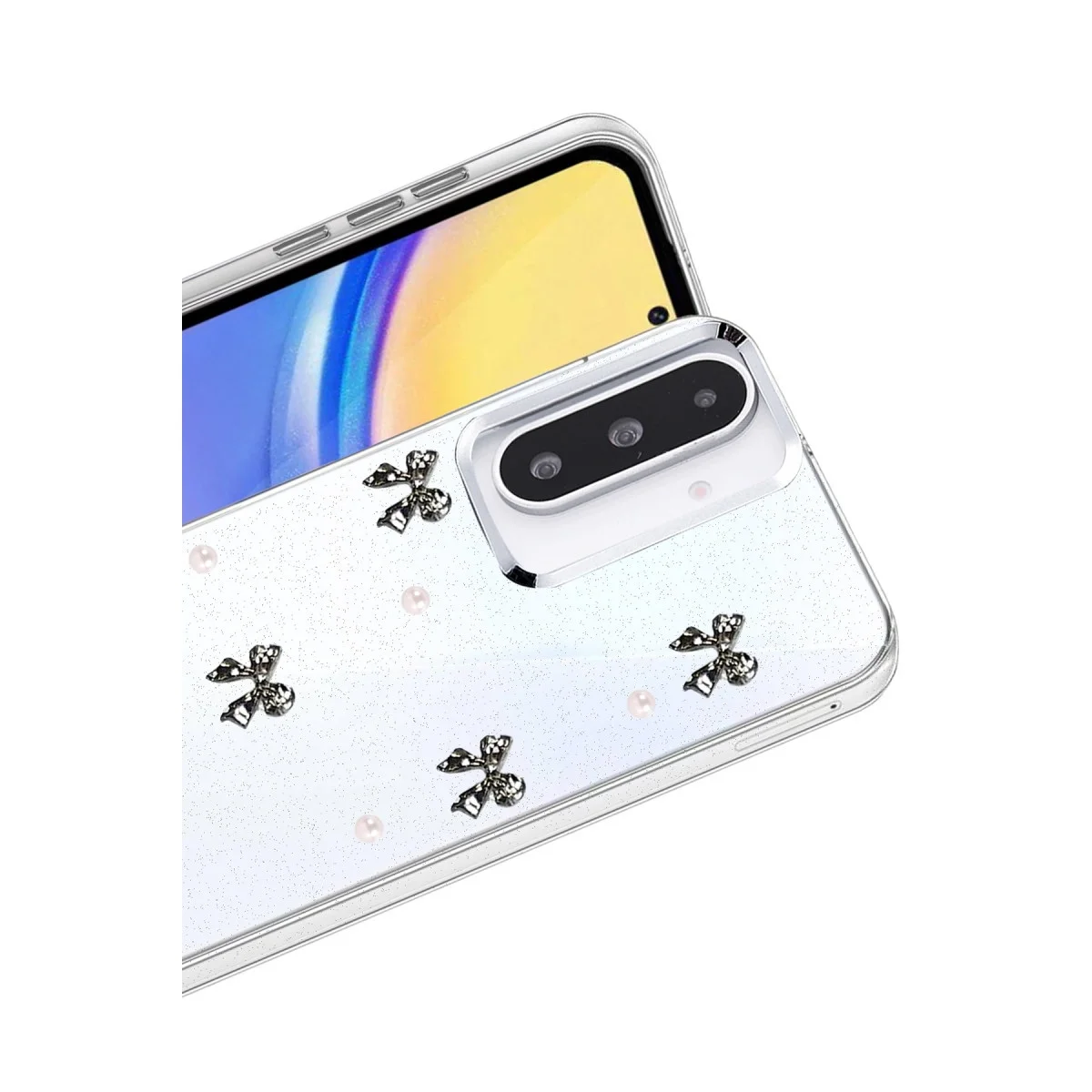 Samsung Galaxy A36 Fiyonk Desenli Kapak - Desen 8 Samsung Galaxy A36 Fiyonk Desenli Kapak - Desen 8