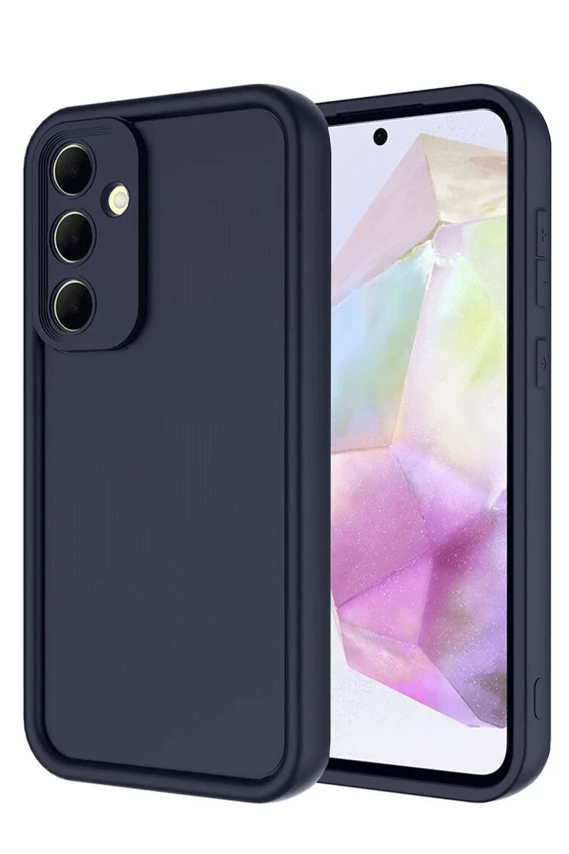 Samsung Galaxy A36 Kılıf Viera Silikon - Lacivert Samsung Galaxy A36 Kılıf Viera Silikon - Lacivert