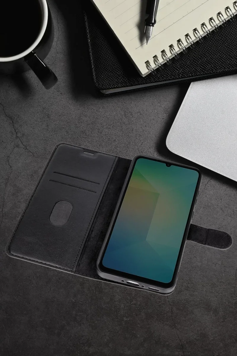 Samsung Galaxy A36 Kılıf Trend S Plus Kapaklı Kılıf - Kırmızı