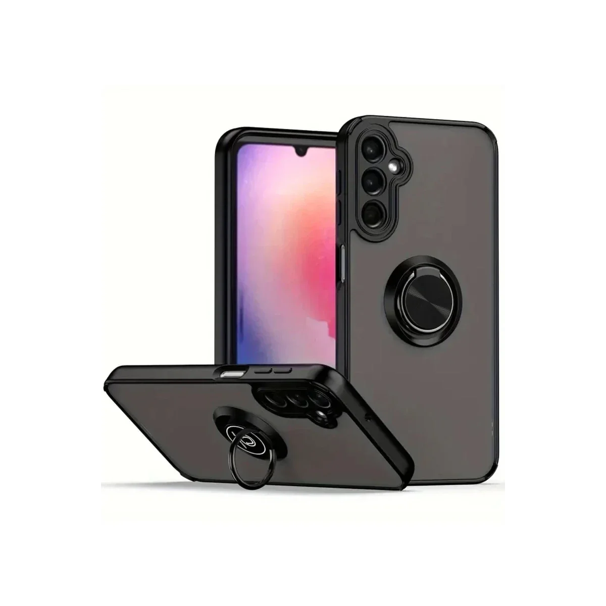 Samsung Galaxy A36 Kılıf Montreal Yüzüklü Silikon Kapak - Siyah Fiyatı, Yorumları ve Özellikleri