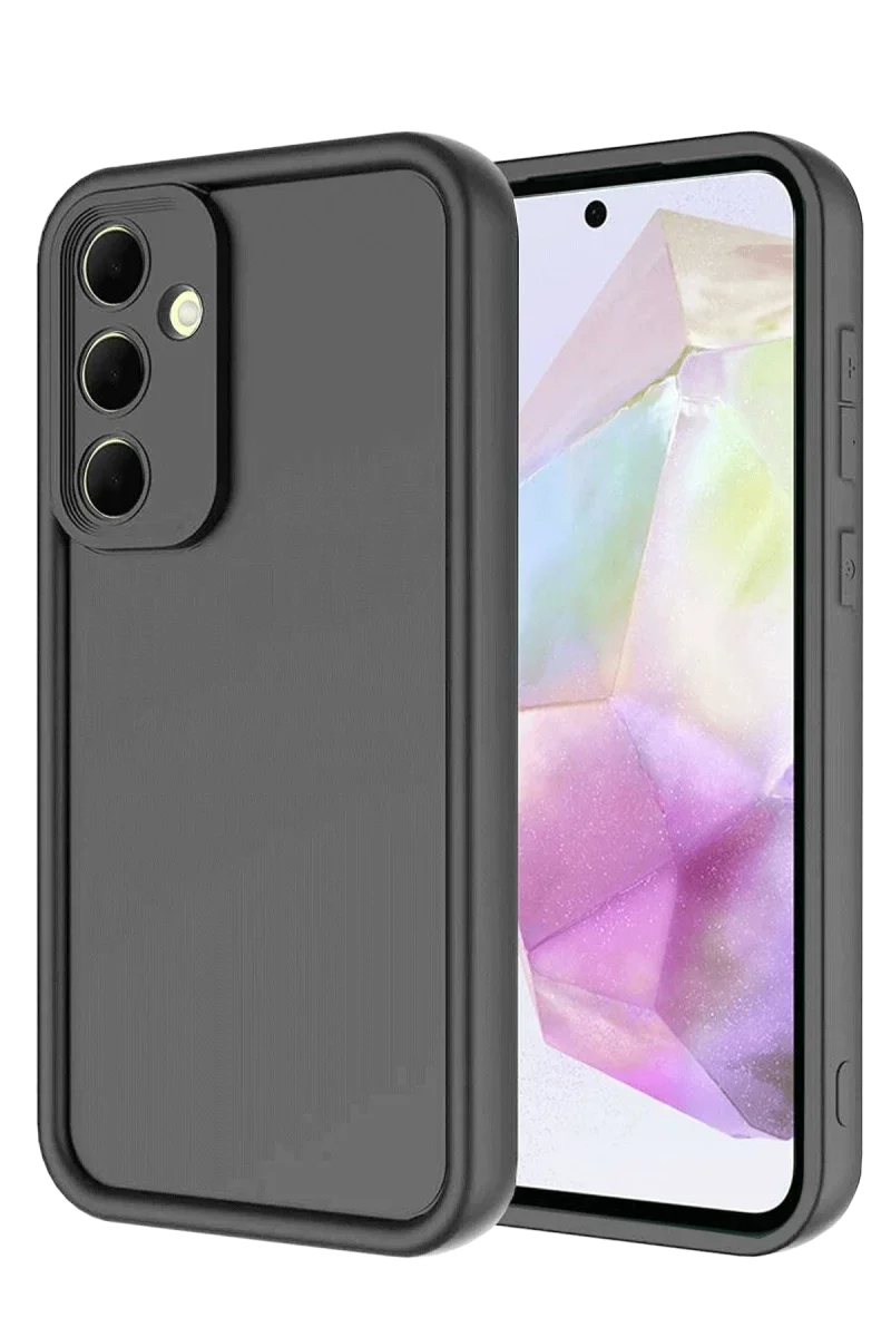 Samsung Galaxy A36 Kılıf Viera Silikon - Gri Samsung Galaxy A36 Kılıf Viera Silikon - Gri