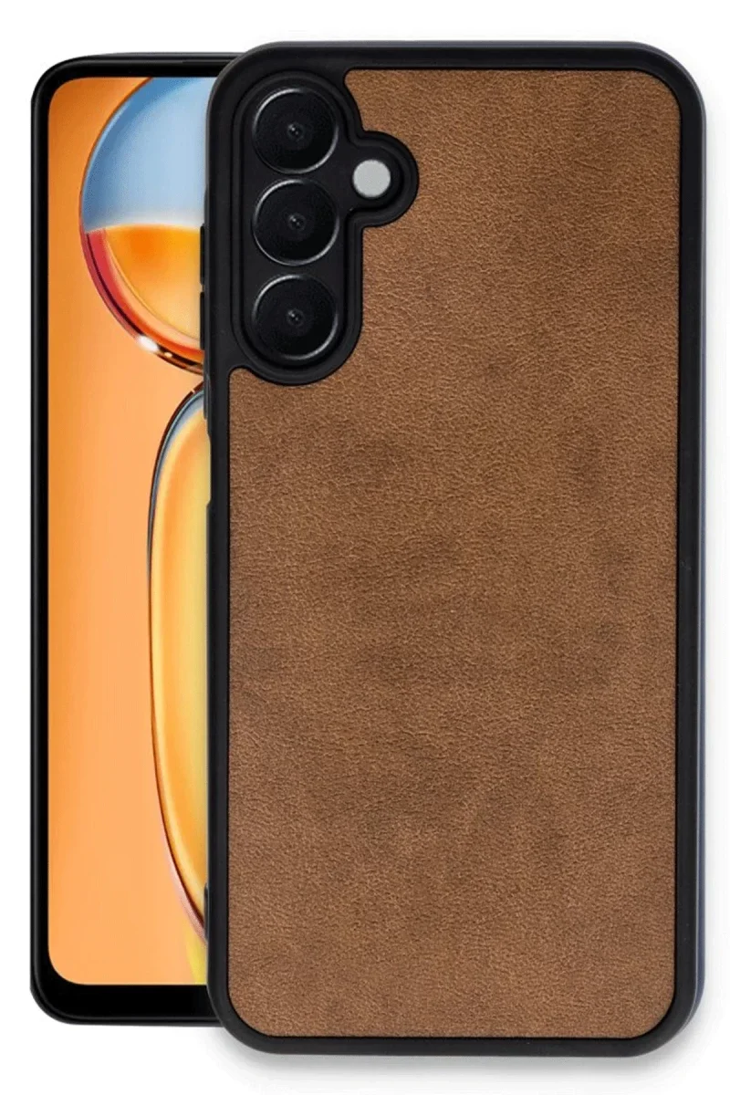 Samsung Galaxy A36 Kılıf Aras Deri Kapak - Taba Samsung Galaxy A36 Kılıf Aras Deri Kapak - Taba