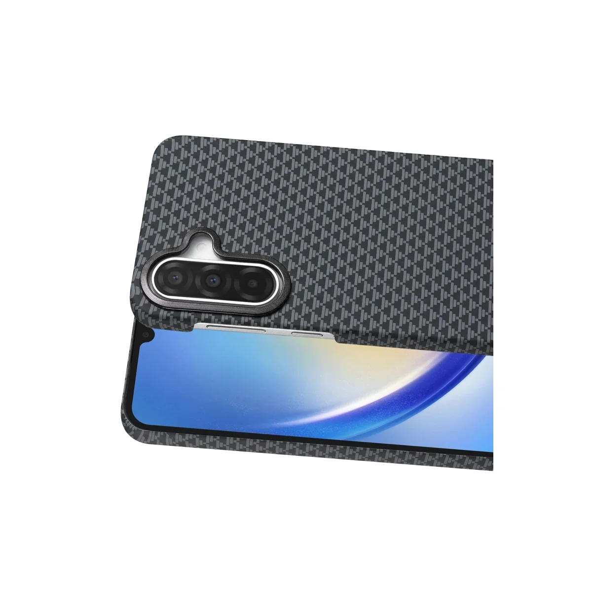 Samsung Galaxy A37 5g Vega Magsafe Kapak - Gri Samsung Galaxy A37 5g Vega Magsafe Kapak - Gri