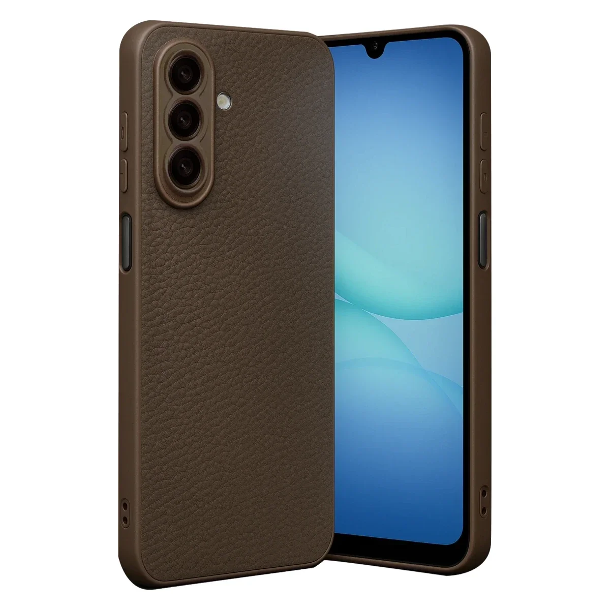 Samsung Galaxy A37 5G Thermax Silikon Kılıf - Kahverengi