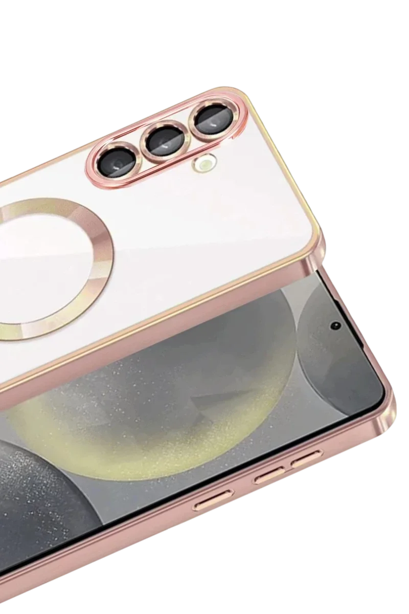 Samsung Galaxy A37 5G Kross Magneticsafe Kapak - Rose Samsung Galaxy A37 5G Kross Magneticsafe Kapak - Rose