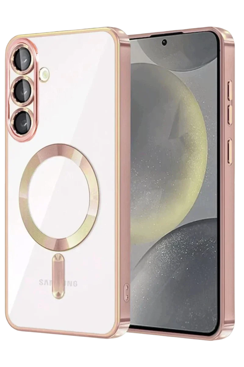 Samsung Galaxy A37 5G Kross Magneticsafe Kapak - Rose Samsung Galaxy A37 5G Kross Magneticsafe Kapak - Rose