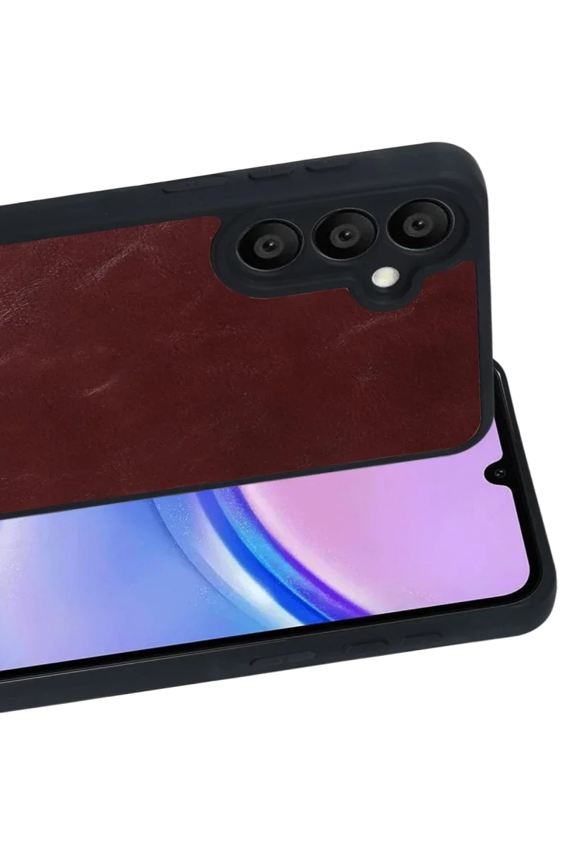 Samsung Galaxy A37 5G Aras Deri Kapak - Bordo Samsung Galaxy A37 5G Aras Deri Kapak - Bordo