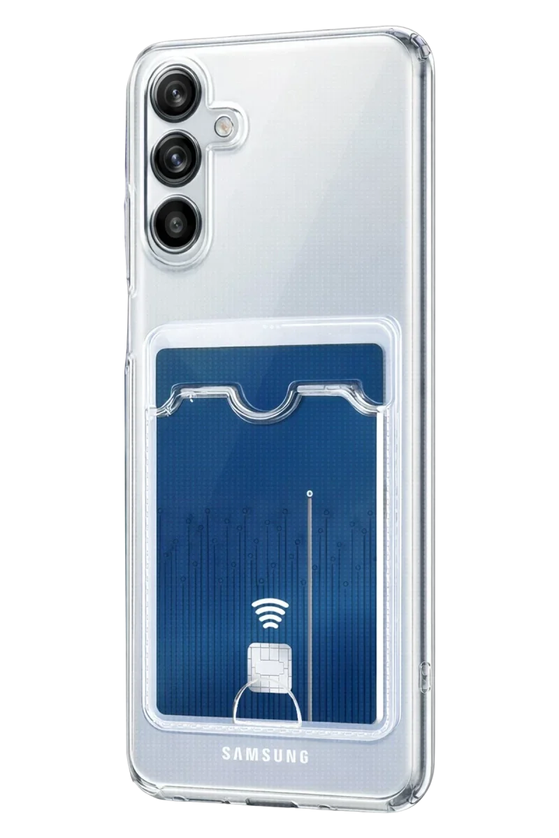 Samsung Galaxy A37 5G Kart Şeffaf Silikon - Şeffaf Samsung Galaxy A37 5G Kart Şeffaf Silikon - Şeffaf