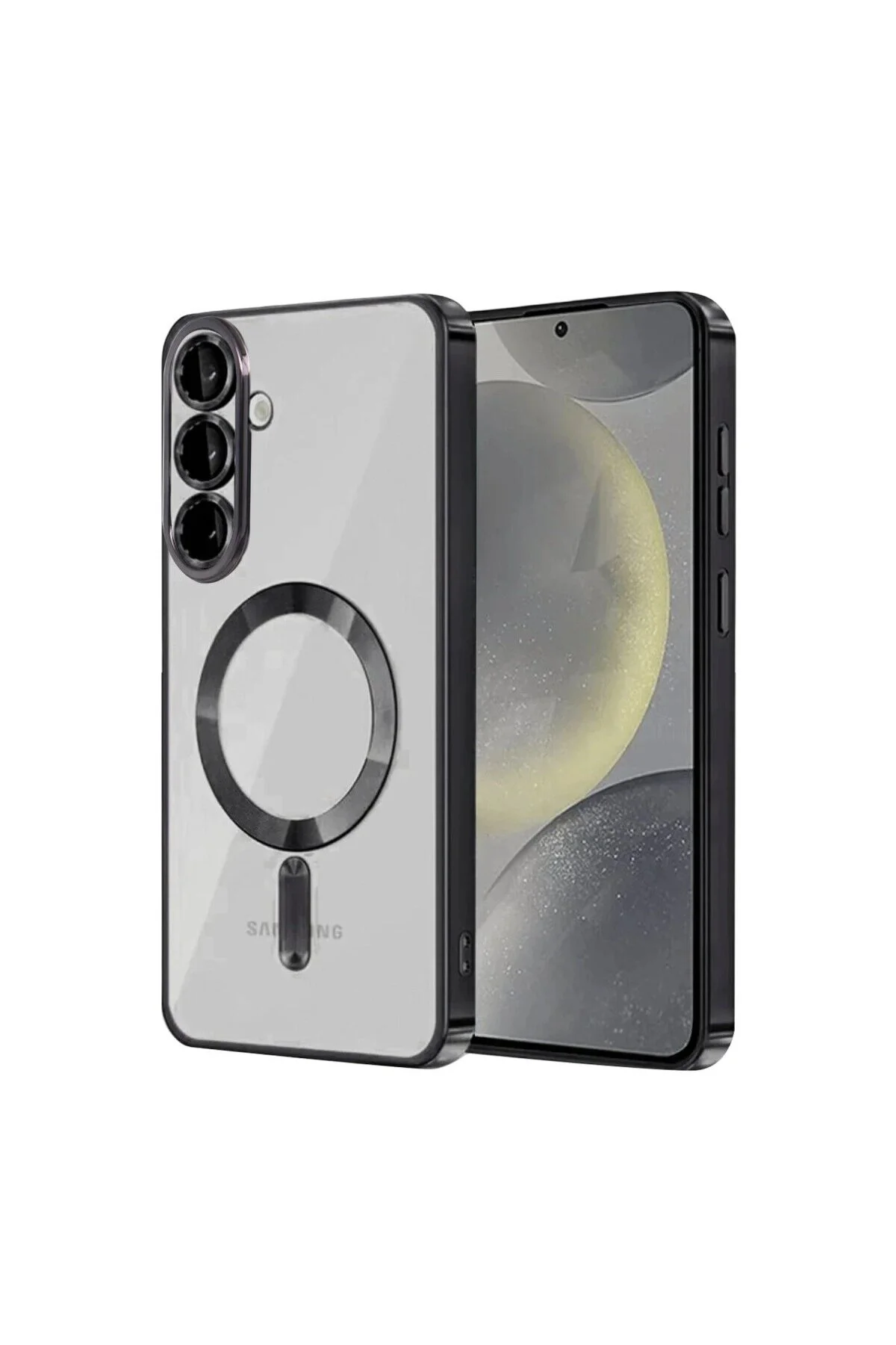 Samsung Galaxy A37 5g Kross Magneticsafe Kapak - Siyah Samsung Galaxy A37 5g Kross Magneticsafe Kapak - Siyah