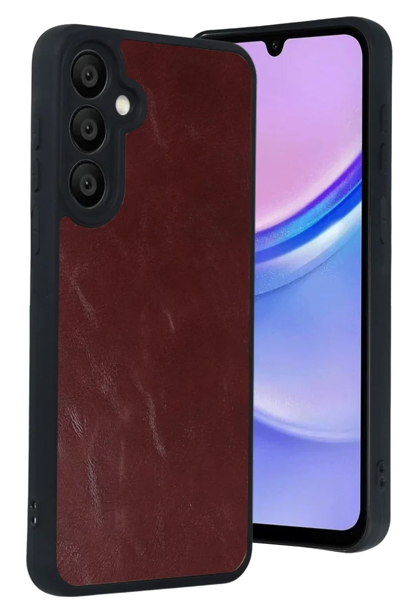 Samsung Galaxy A37 5G Aras Deri Kapak - Bordo Samsung Galaxy A37 5G Aras Deri Kapak - Bordo