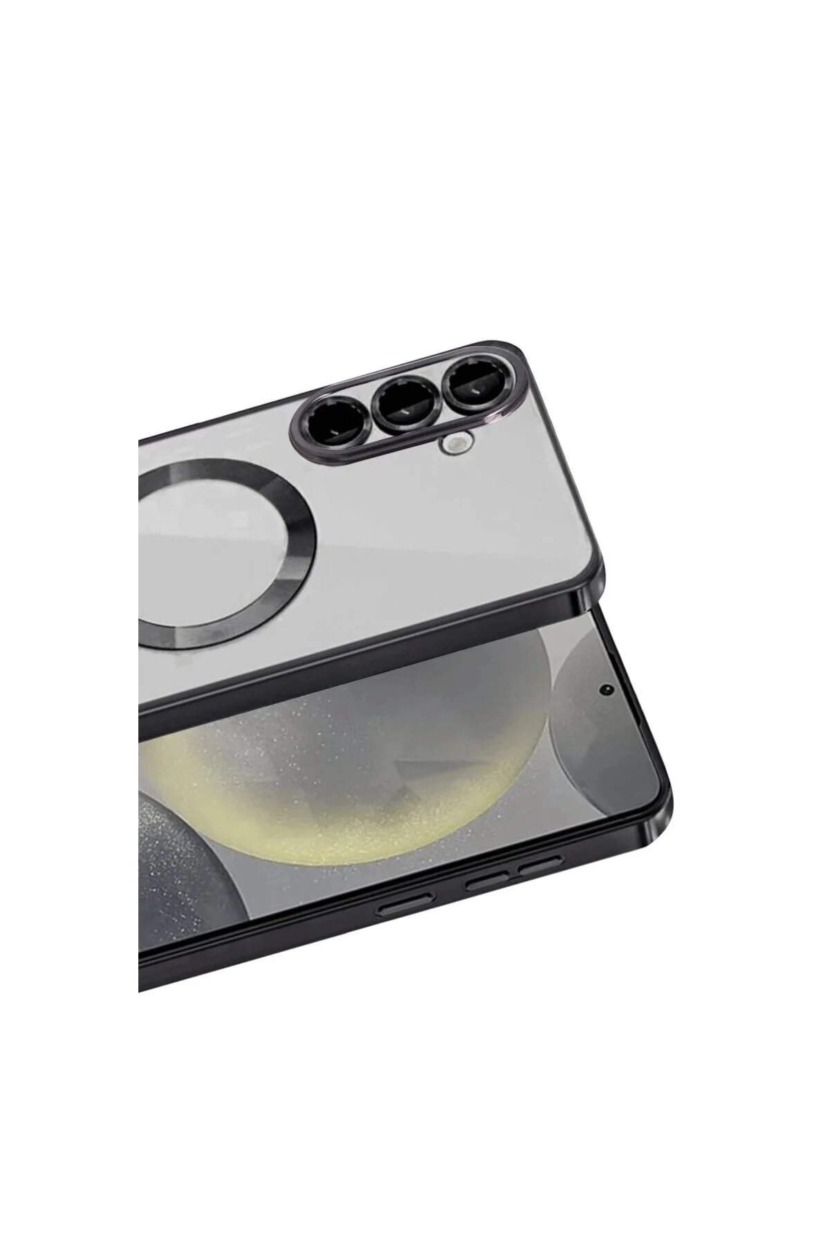 Samsung Galaxy A37 5g Kross Magneticsafe Kapak - Siyah Samsung Galaxy A37 5g Kross Magneticsafe Kapak - Siyah