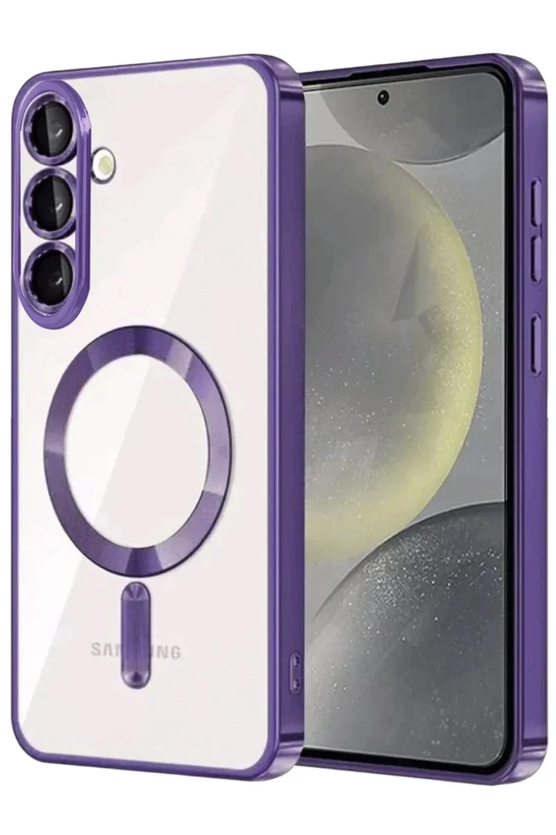 Samsung Galaxy A37 5G Kross Magneticsafe Kapak - Mor Samsung Galaxy A37 5G Kross Magneticsafe Kapak - Mor