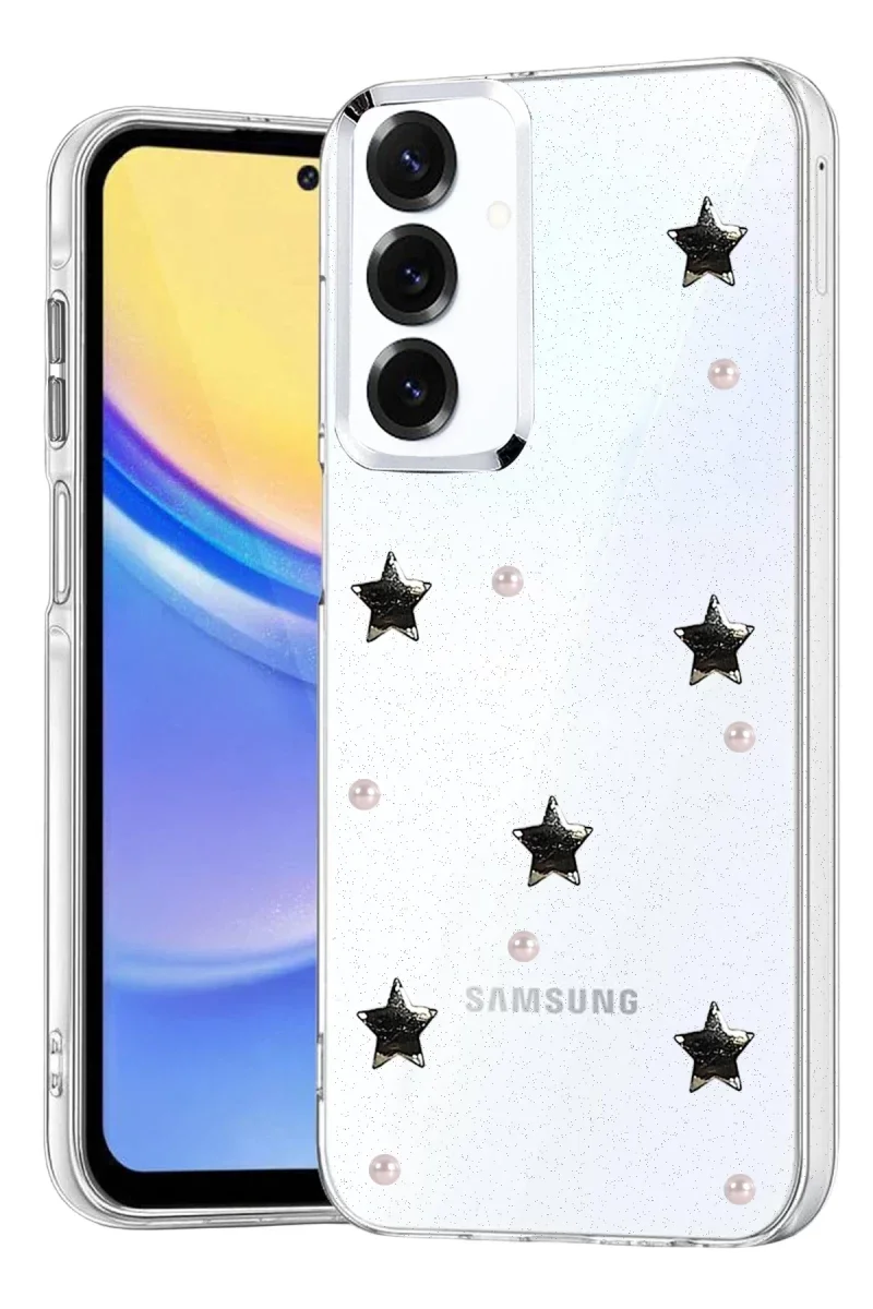 Samsung Galaxy A37 5G Fiyonk Desenli Kapak - Desen 7 Samsung Galaxy A37 5G Fiyonk Desenli Kapak - Desen 7