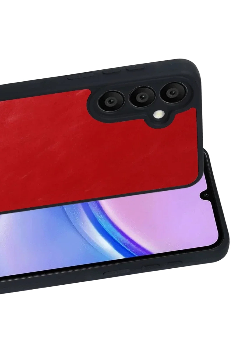 Samsung Galaxy A37 5G Aras Deri Kapak - Kırmızı Samsung Galaxy A37 5G Aras Deri Kapak - Kırmızı