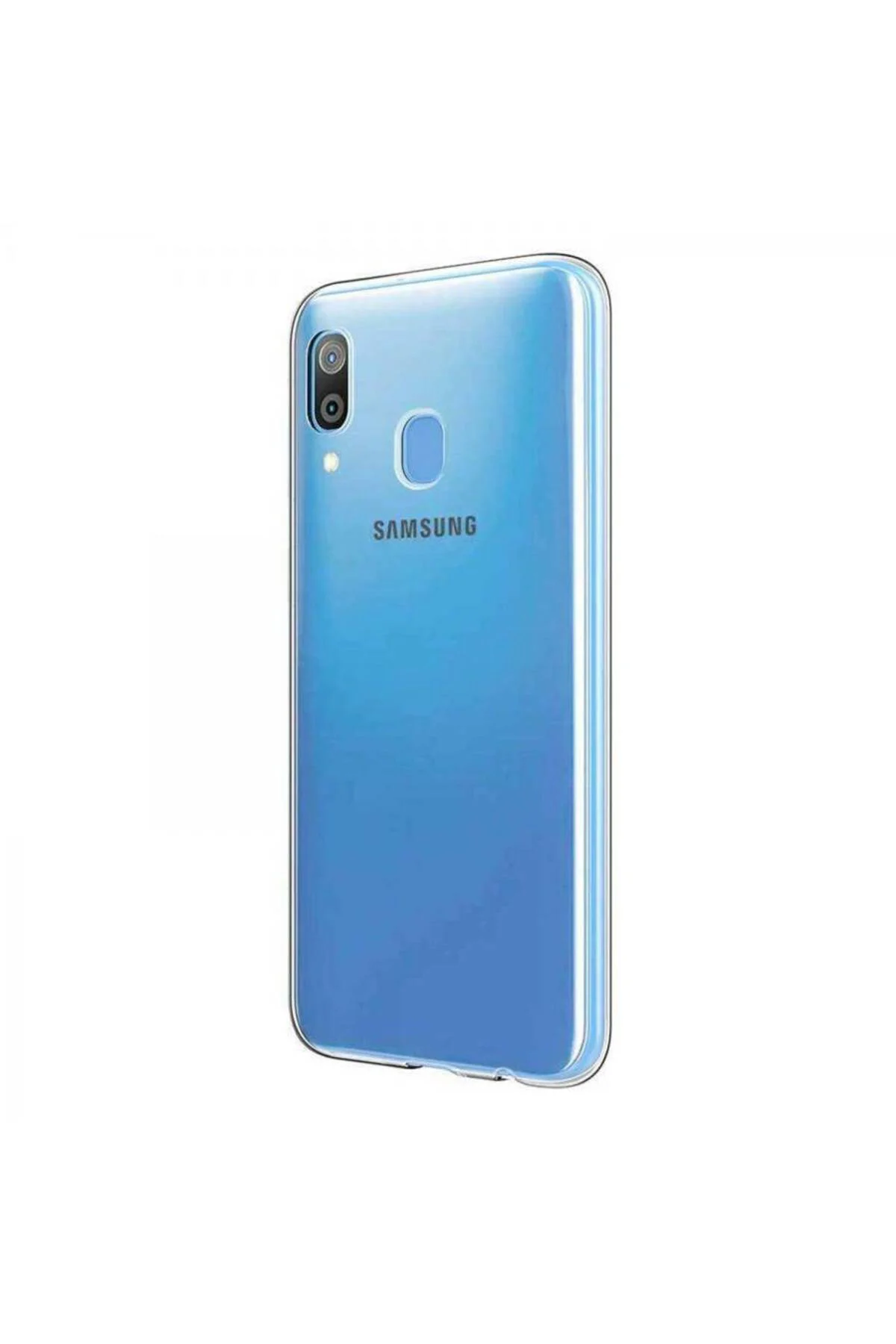 Samsung Galaxy A40 2.0 MM Korumalı Silikon Kılıf Şeffaf
