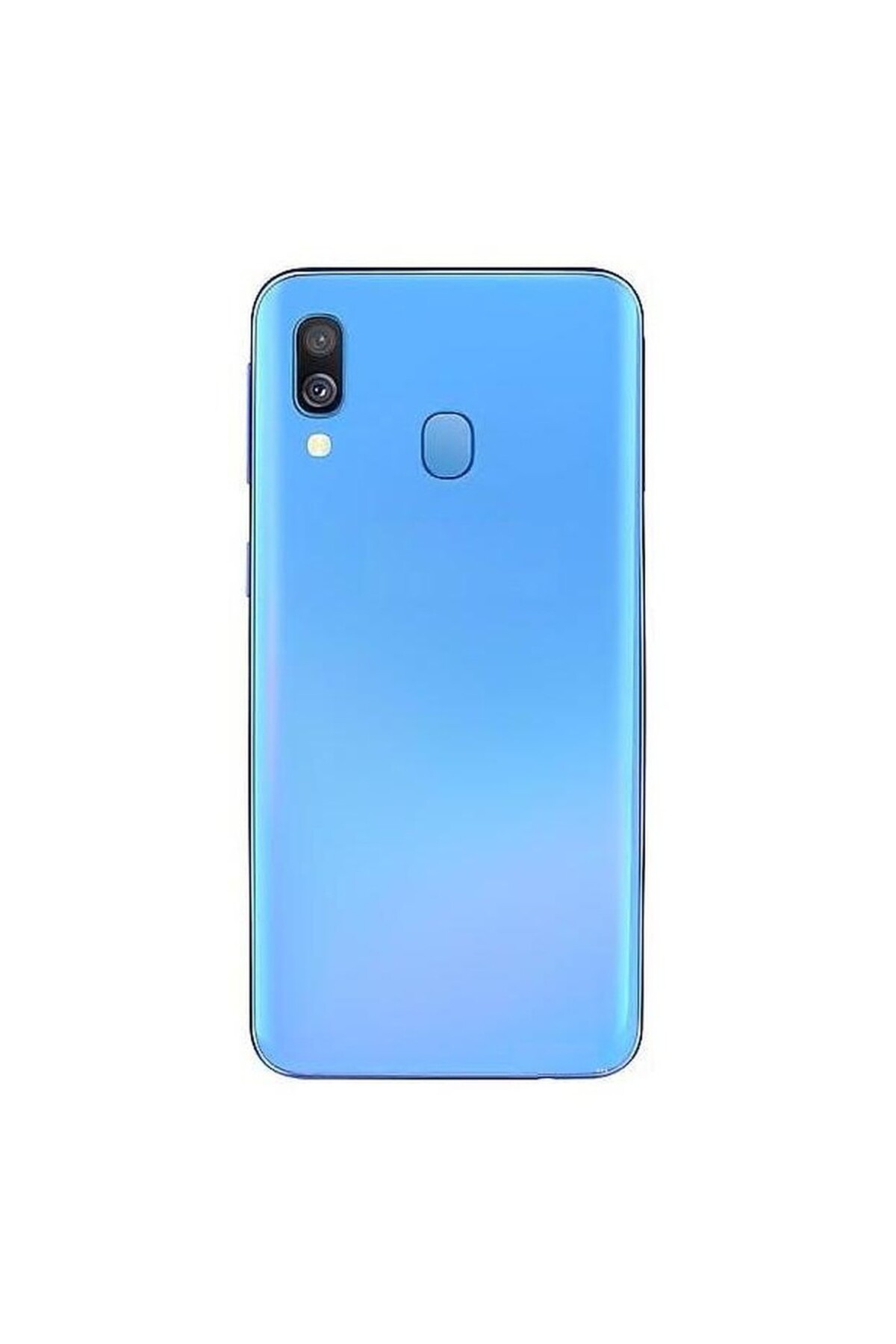 Boyra Teknoloji Samsung Galaxy A40 2019 Sm-A405f Kasa Kapak Logolu Mavi