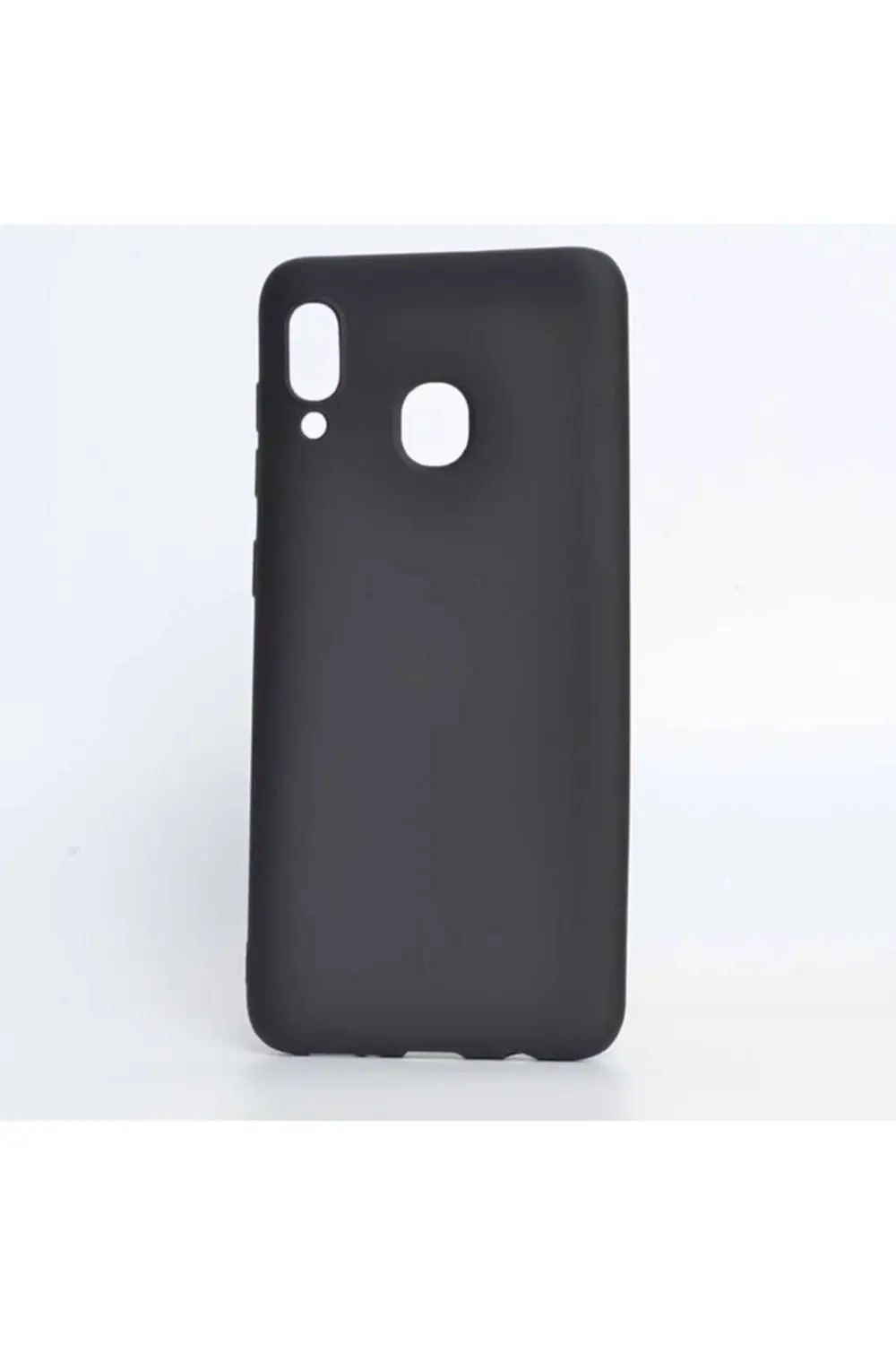 Samsung Galaxy A40 Premium Silikon Kılıf Siyah