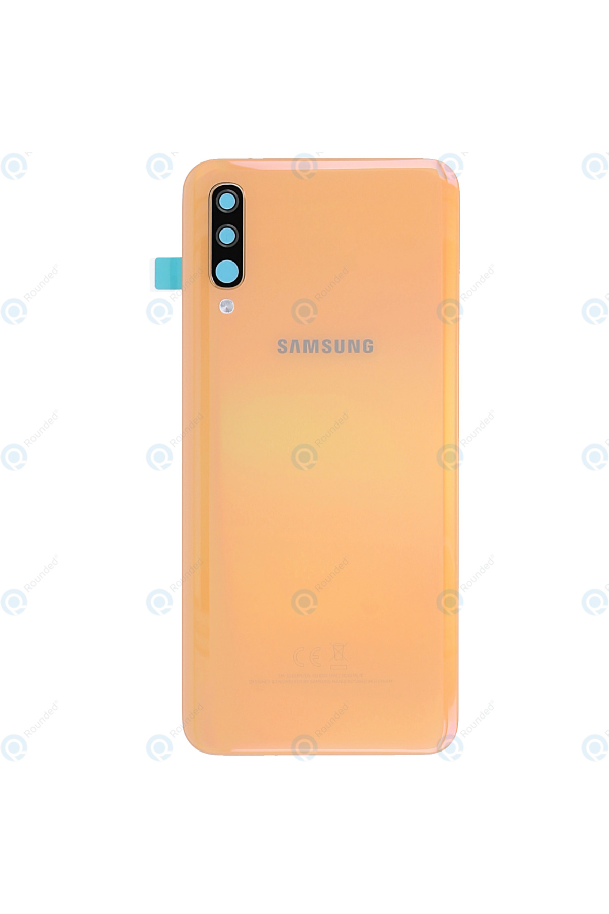 Samsung Galaxy A50 Kasa Kapak - Yan Tuşlar Dahil - Lensler Hariç Turkuaz