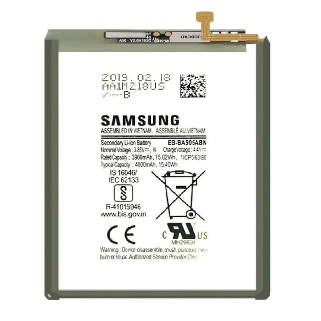 Samsung Galaxy A50S A507 Pil Batarya Eb-Ba507Abn 4000 Mah Samsung Galaxy A50S A507 Pil Batarya Eb-Ba507Abn 4000 Mah