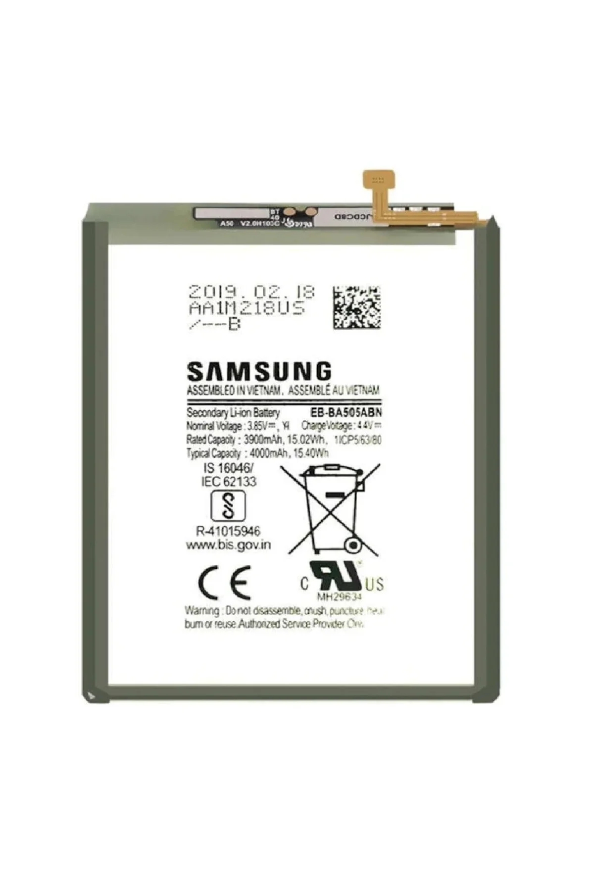 Samsung Galaxy A50s A507 Pil Batarya EB-BA507ABN 4000 mAh