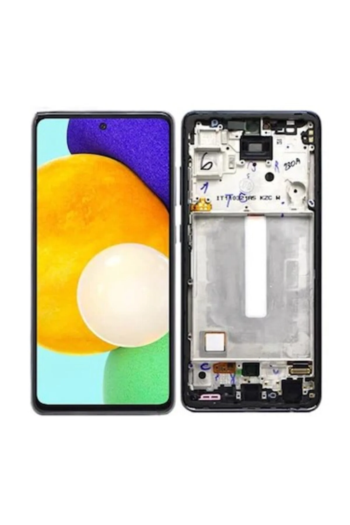 Samsung Galaxy A52 Dokunmatik Ekran Çıtalı (Siyah) Samsung Galaxy A52 Dokunmatik Ekran Çıtalı (Siyah) - Görsel 2