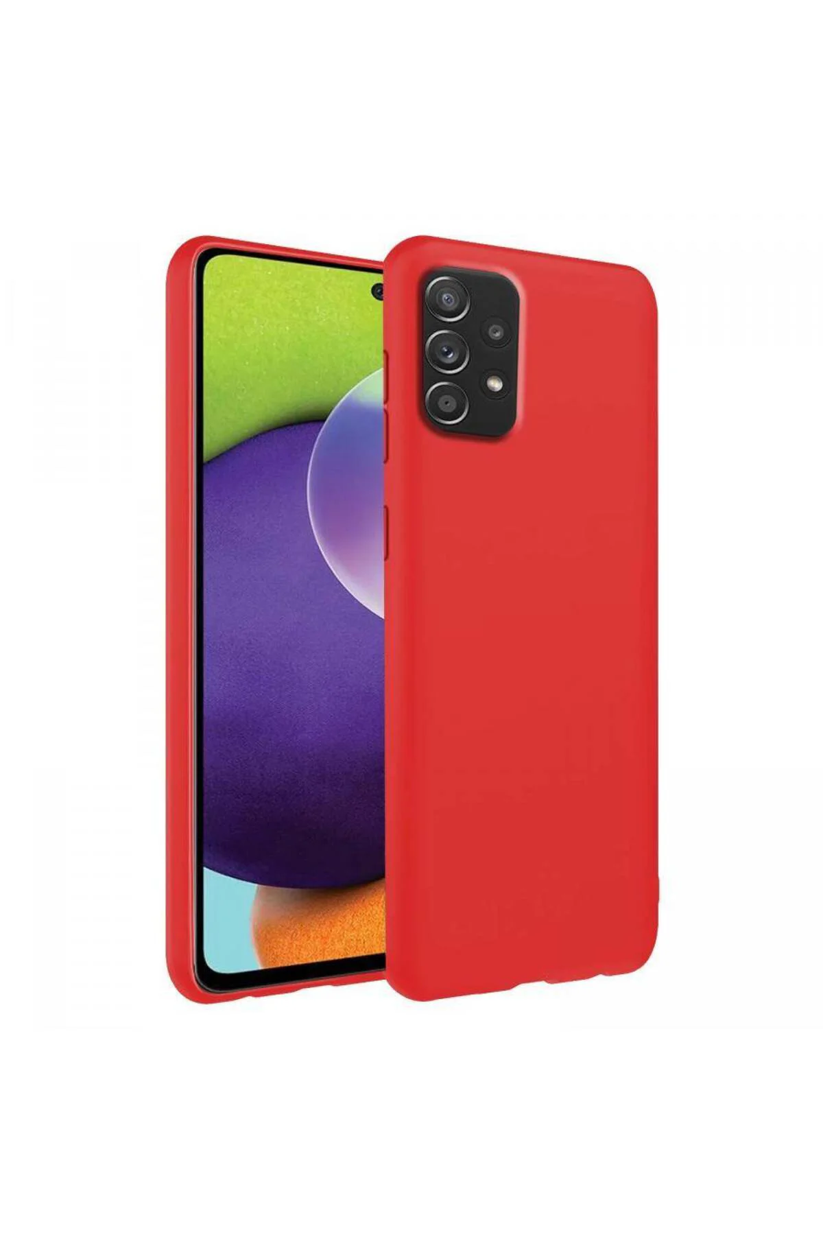 Samsung Galaxy A52 İnce Mat Silikon Kılıf