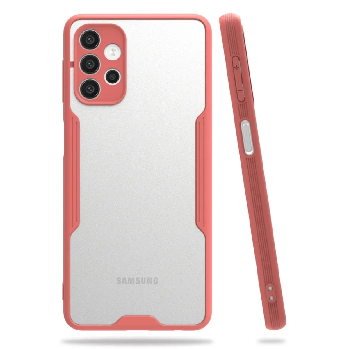 Samsung Galaxy A52 Kılıf Platin Silikon - Pembe Samsung Galaxy A52 Kılıf Platin Silikon - Pembe