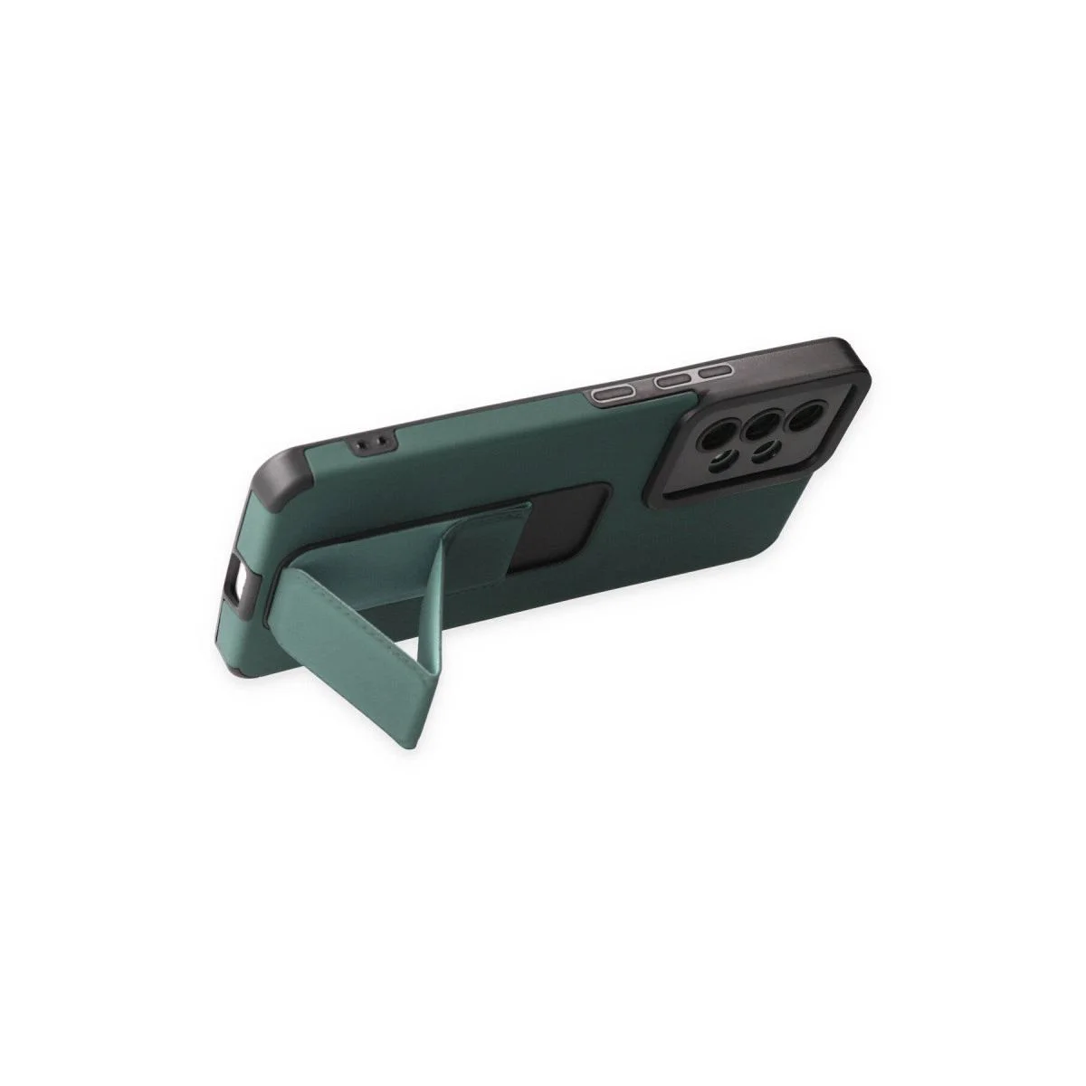 Samsung Galaxy A53 5G ile Uyumlu Mega Standlı Silikon Kılıf - Yeşil Fiyatı, Yorumları ve Özellikleri