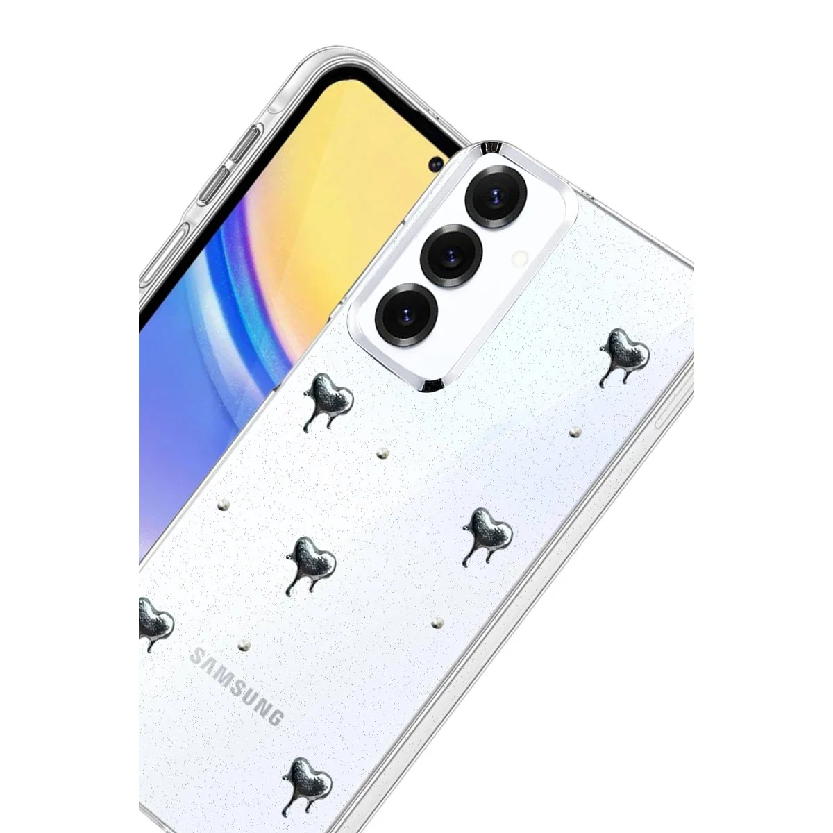 Samsung Galaxy A54 5g Fiyonk Desenli Kapak - Desen 1 Samsung Galaxy A54 5g Fiyonk Desenli Kapak - Desen 1