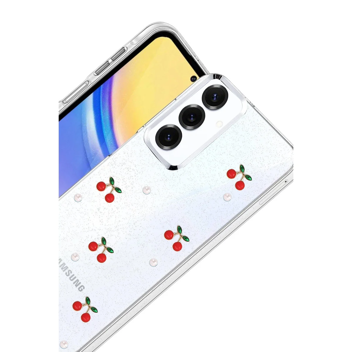 Samsung Galaxy A54 5g Fiyonk Desenli Kapak - Desen 9