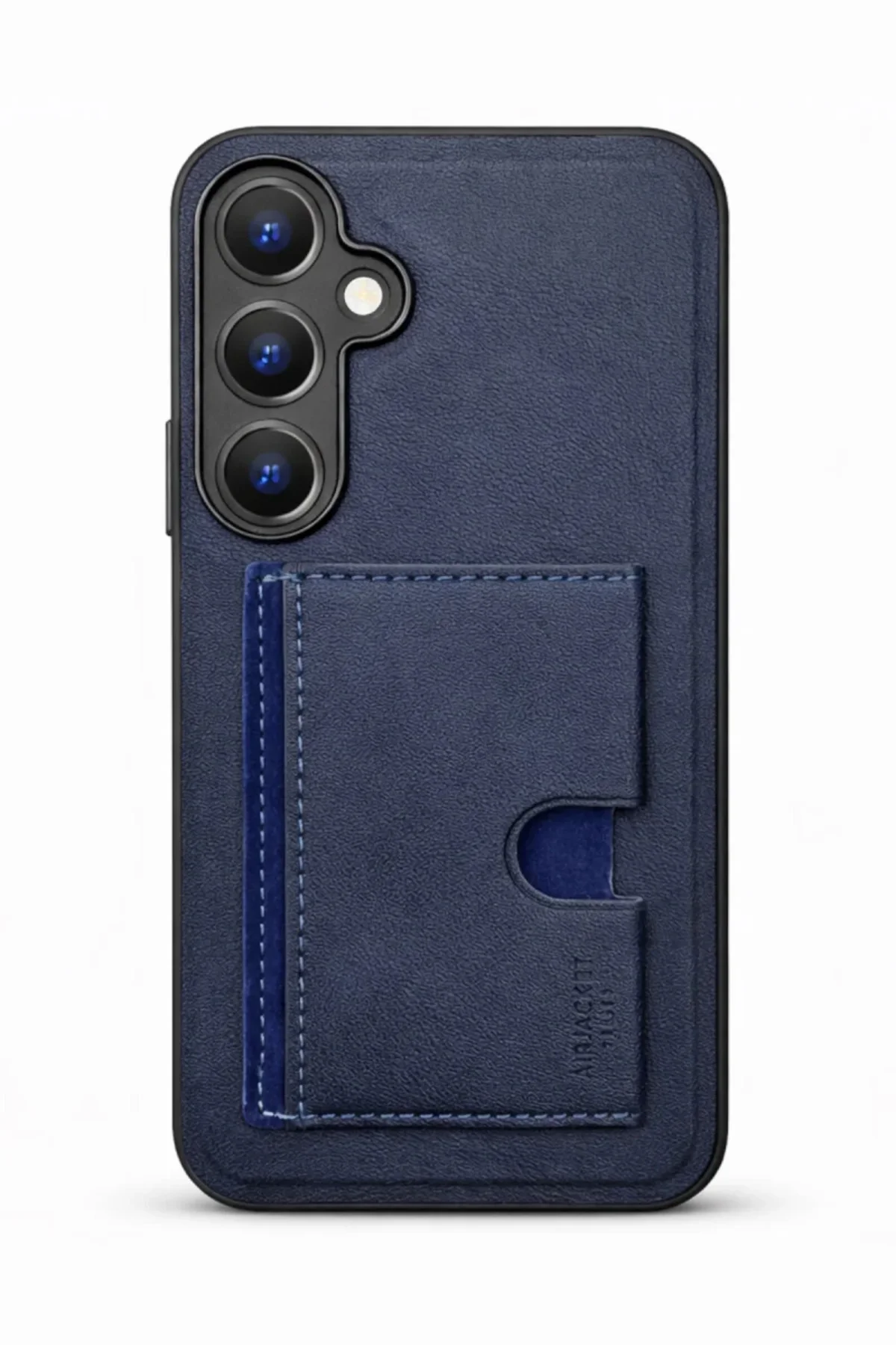 Samsung Galaxy A54 Kartlıklı Standlı Lüx Kılıf Lacivert Samsung Galaxy A54 Kartlıklı Standlı Lüx Kılıf Lacivert