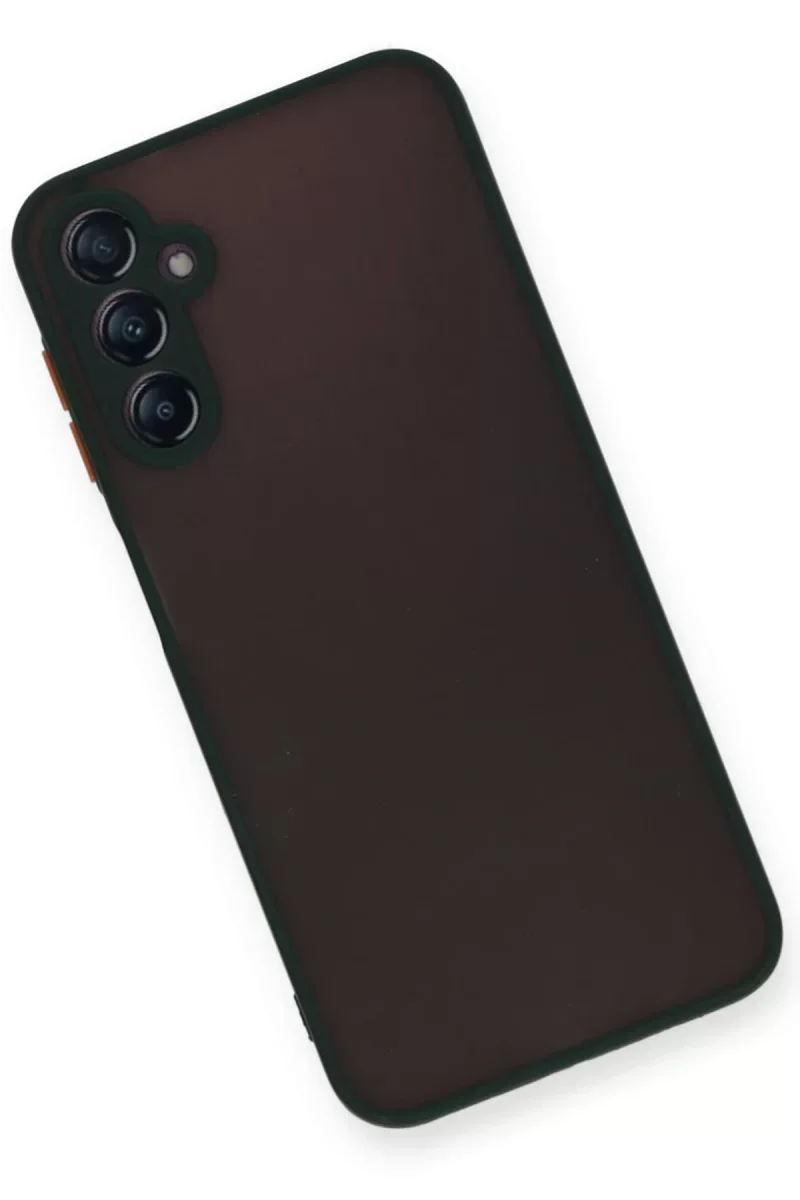 Samsung Galaxy A55 5G Kılıf Montreal Silikon Kapak - Siyah