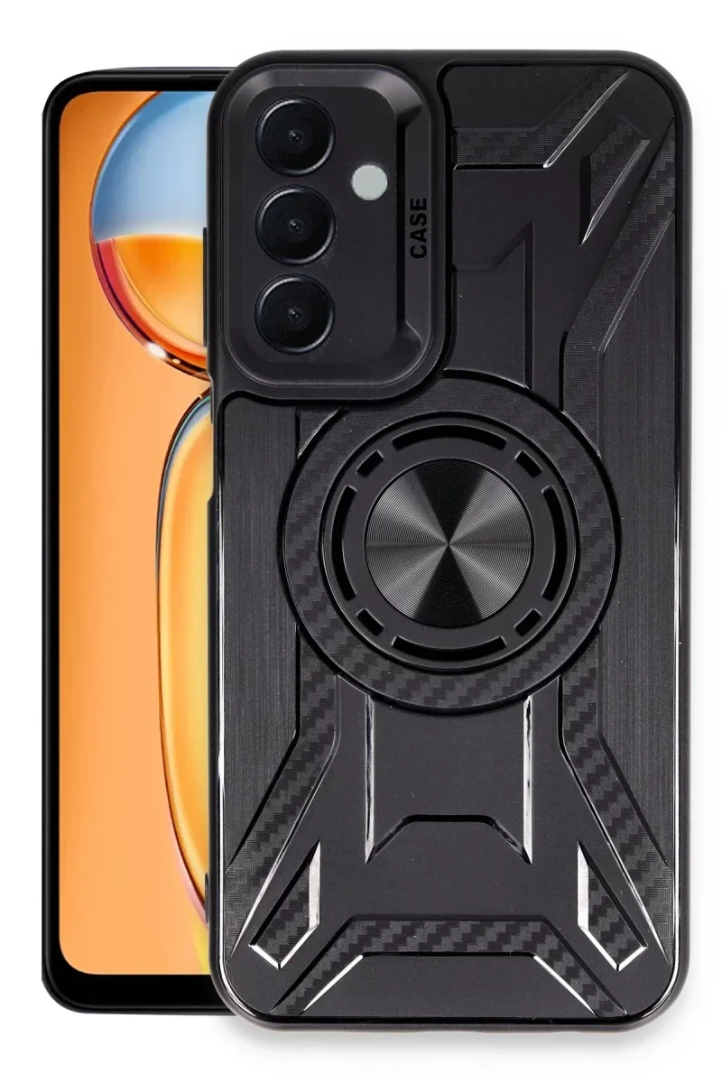 Samsung Galaxy A55 5G Kılıf Lincoln Silikon - Siyah