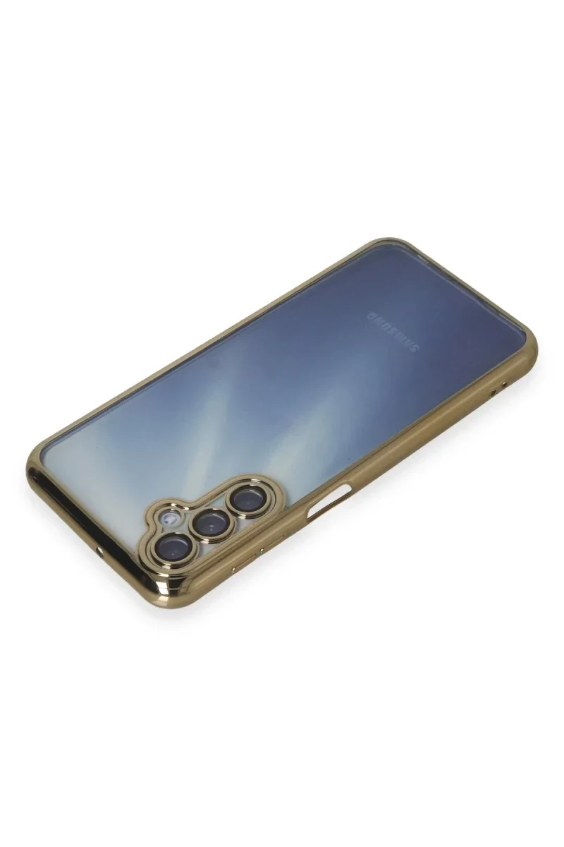 Samsung Galaxy A55 5G Kılıf Razer Lensli Silikon - Gold Fiyatı, Yorumları ve Özellikleri